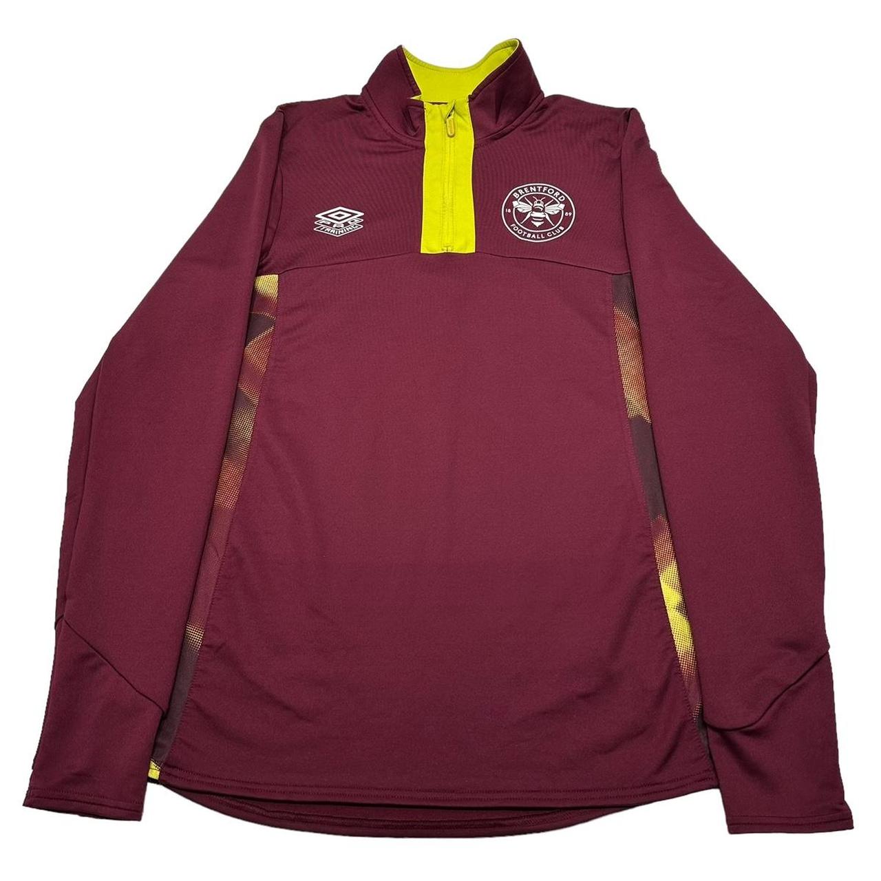 UMBRO バーガンディ ジップアップジャケット