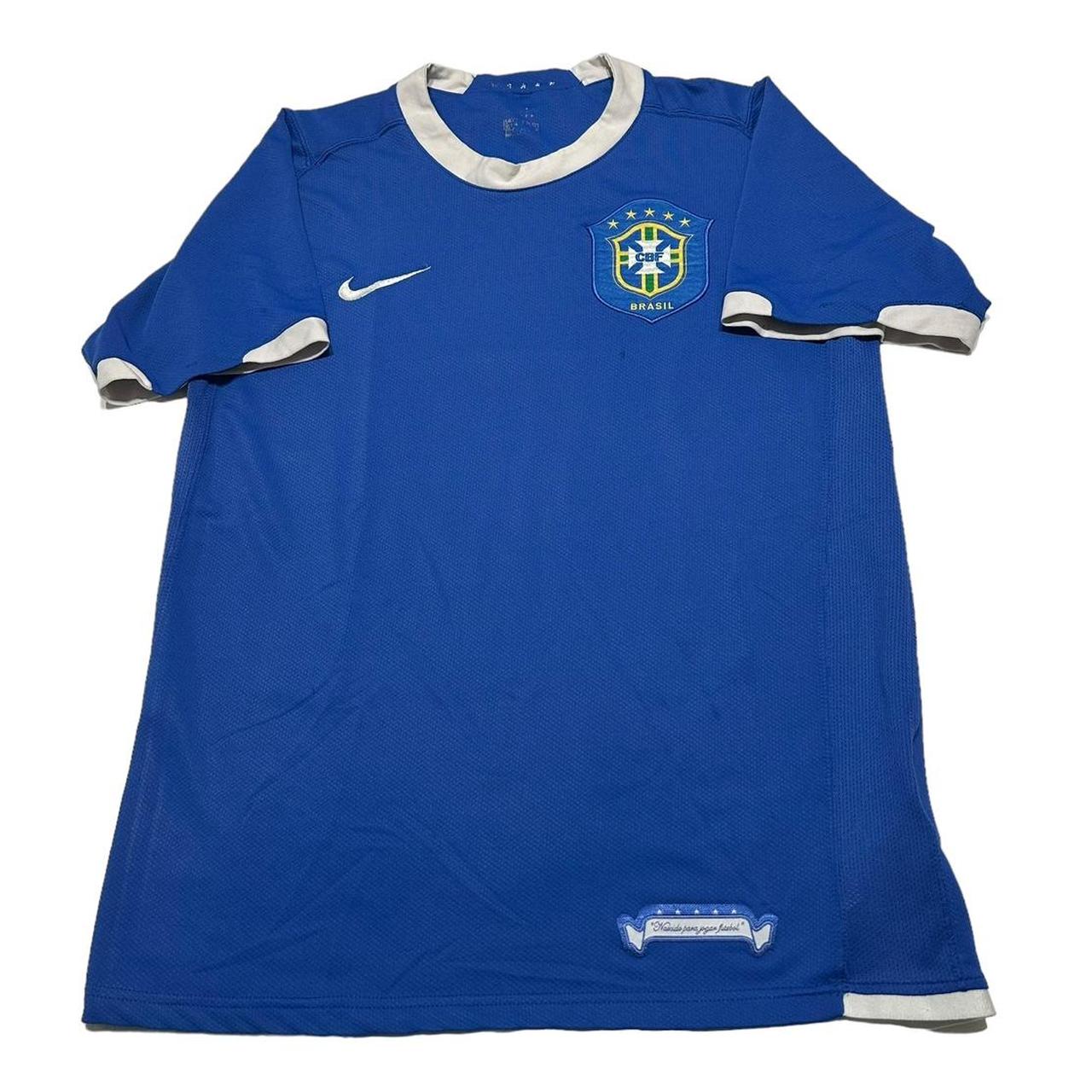 NIKE BRAZIL Football Shirt 2014 Retro AWAY Soccer | Depop