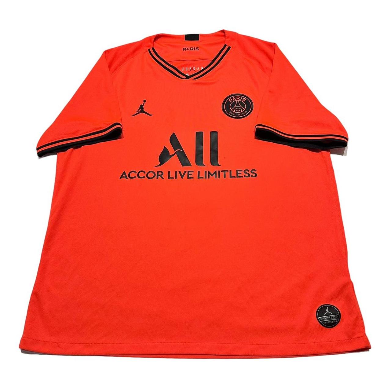 psg orange jordan jersey