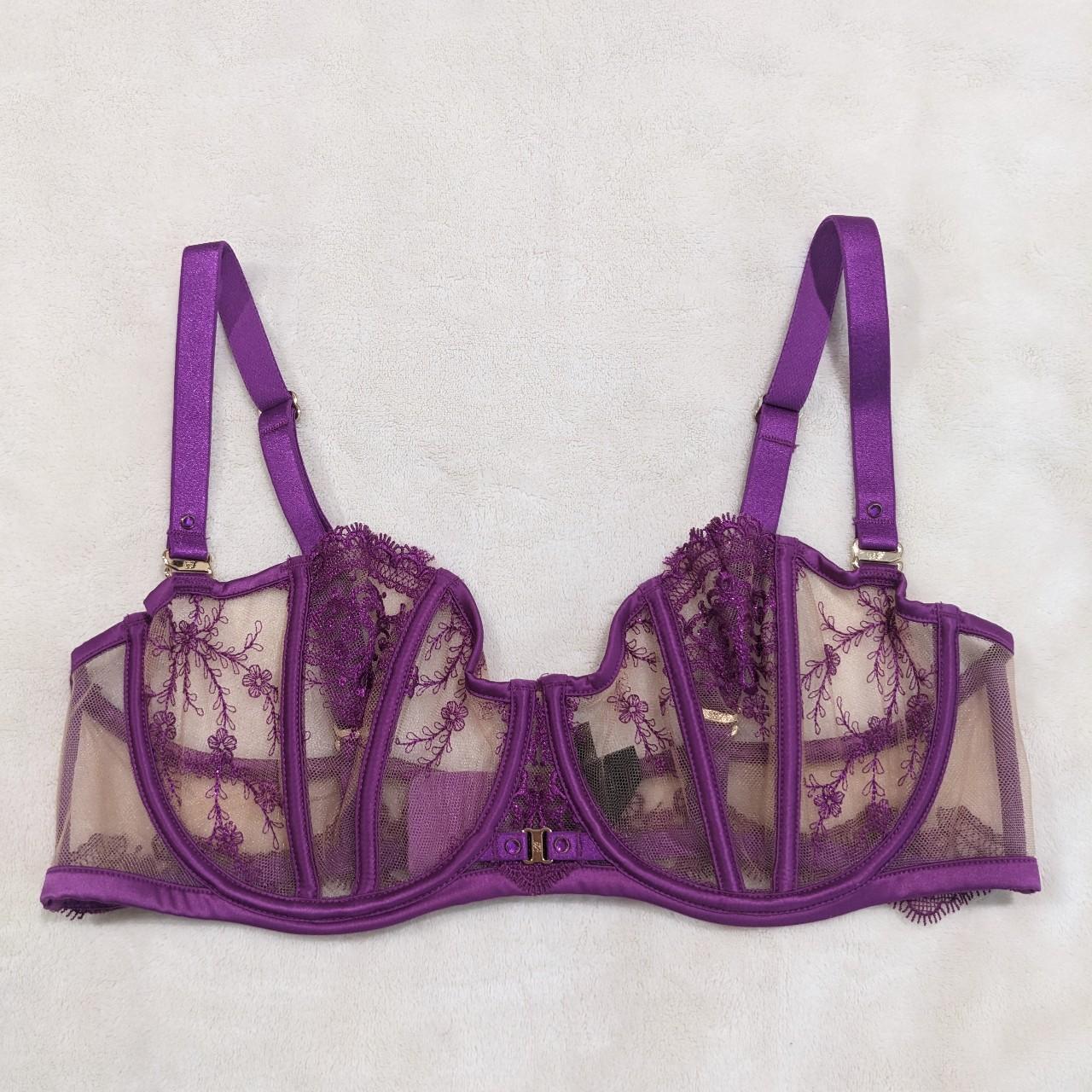 Honey Birdette Gabrielle Orchid bra. 14DD. Fits a... - Depop