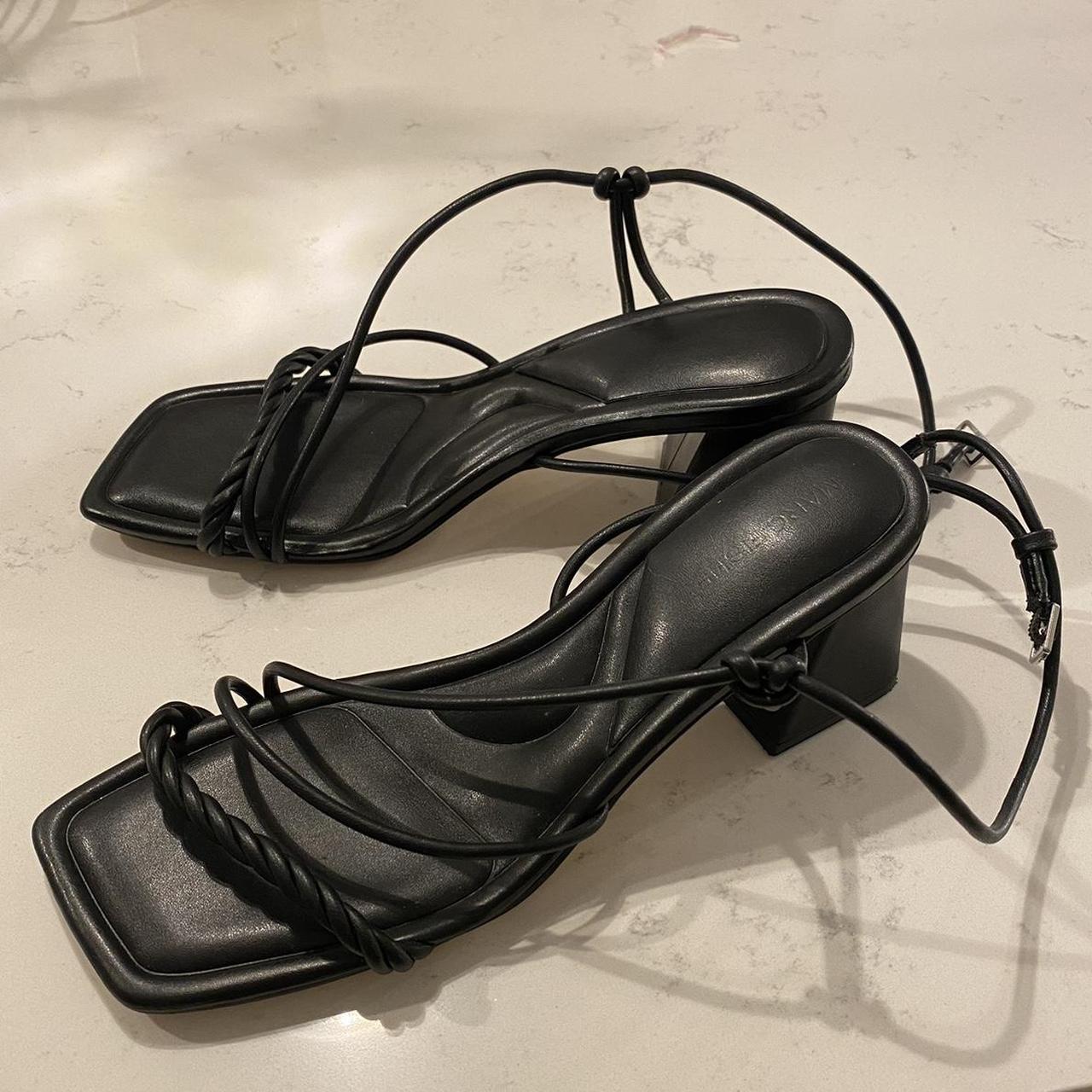 Marc fisher black discount sandals