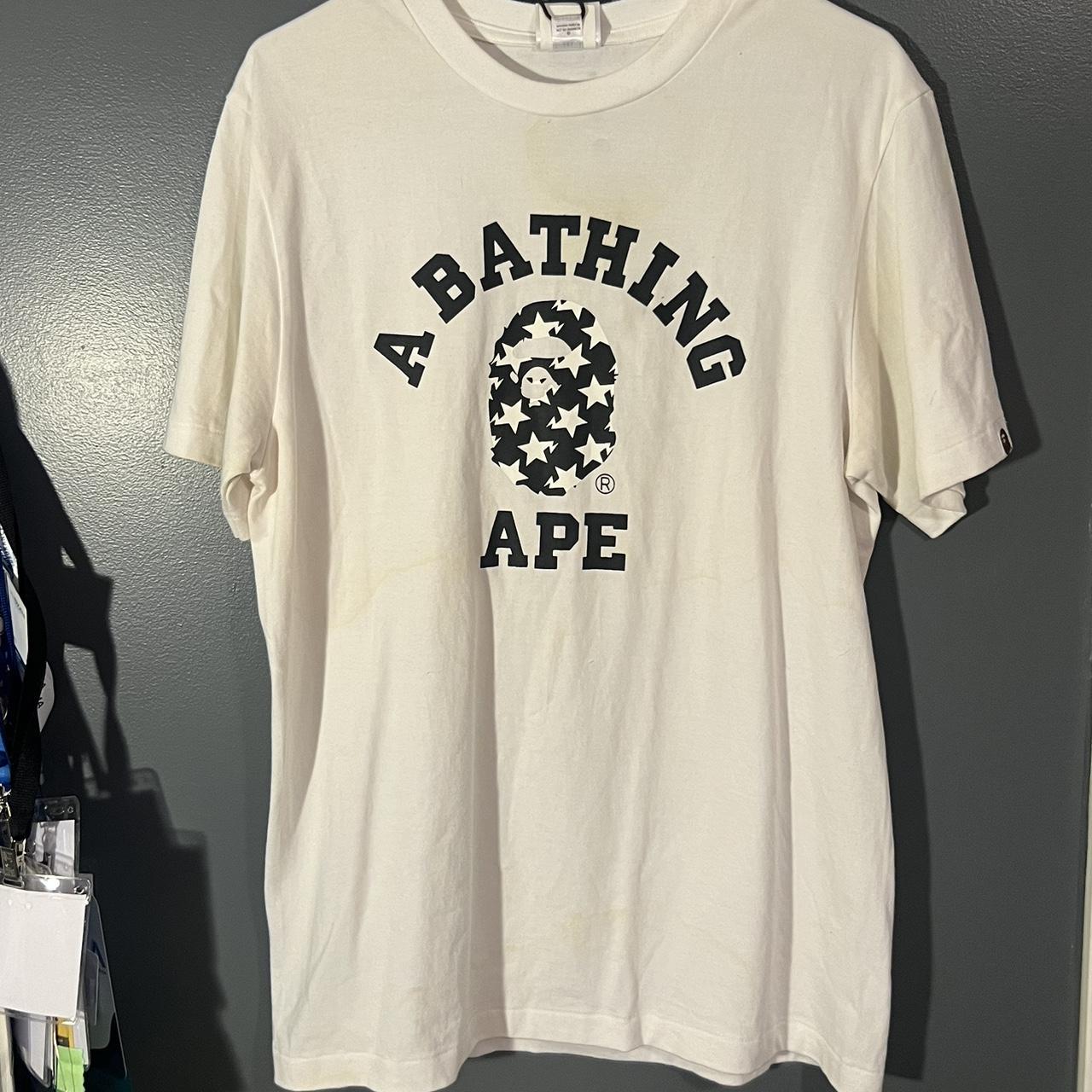 Bape Star Tee CRYSTAL STONE BAPE STA LOGO TEE