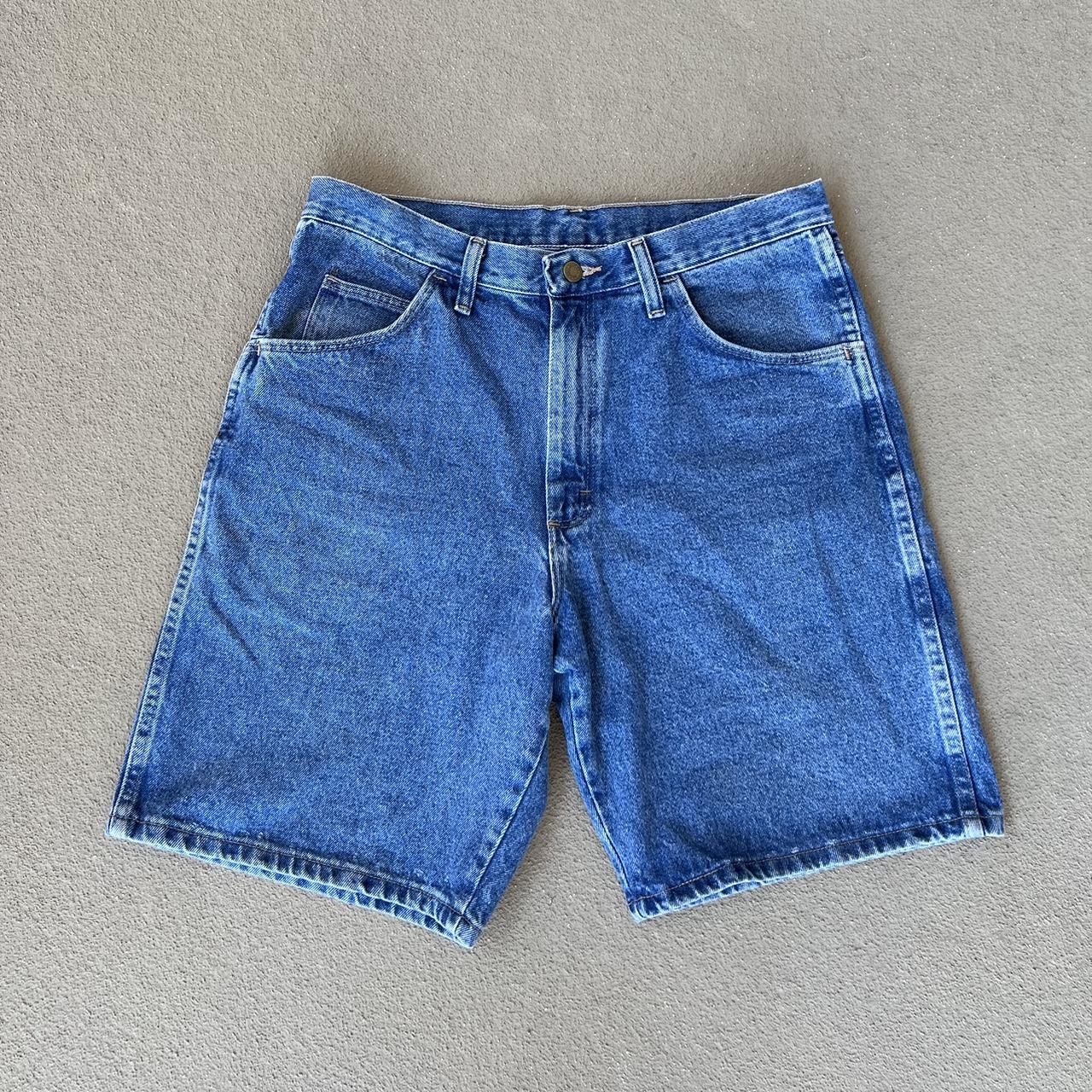 Vintage Wrangler jorts Classic pair, perfect... - Depop