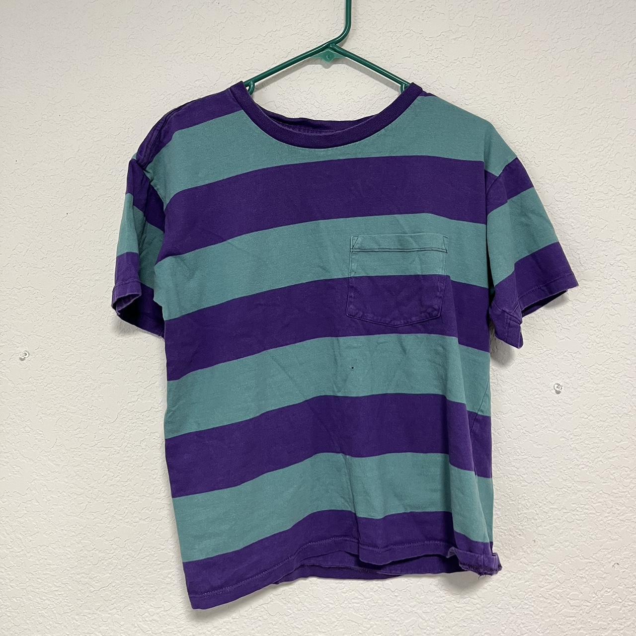 Cotton on loose fit t-shirt Cotton on striped loose... - Depop