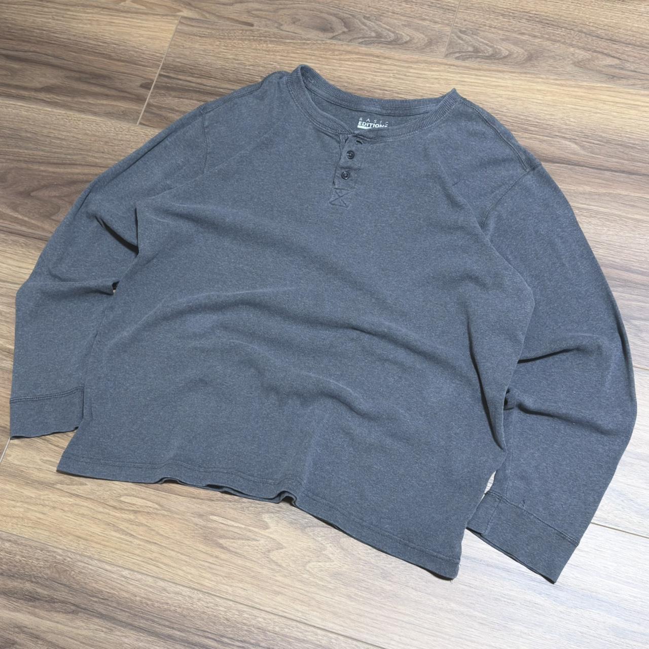 Basic Editions Men's Shirt - Grey - L – BASIC EDI… - image 3