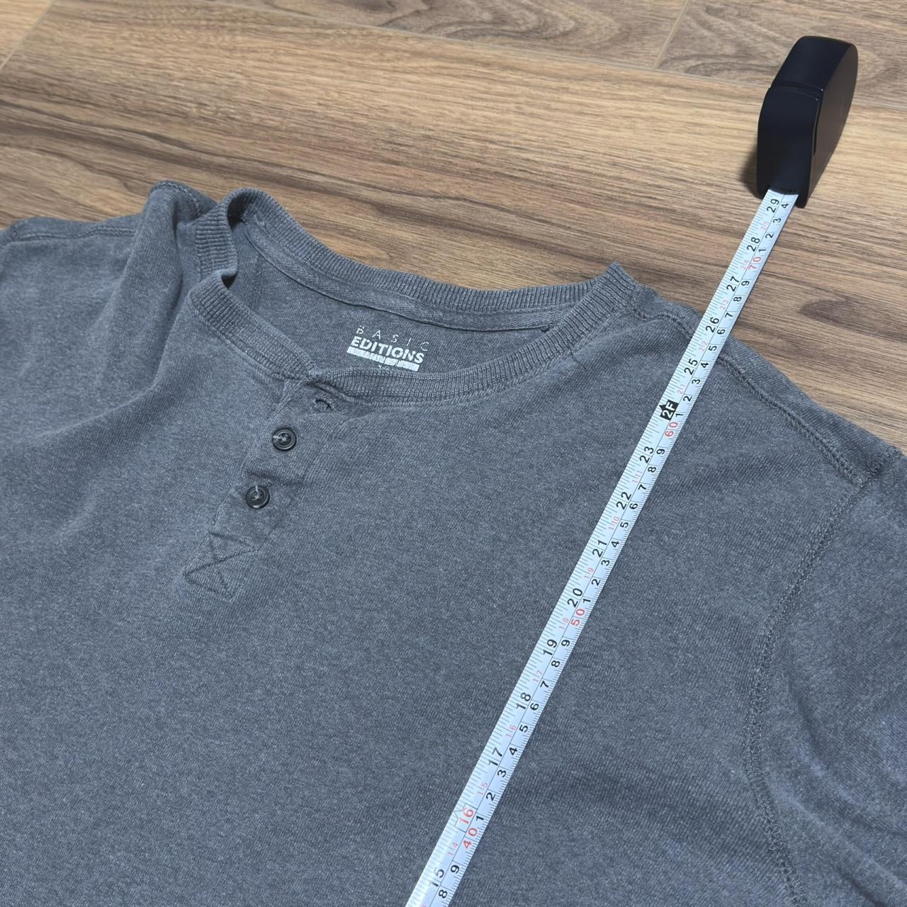 Basic Editions Men's Shirt - Grey - L – BASIC EDI… - image 7