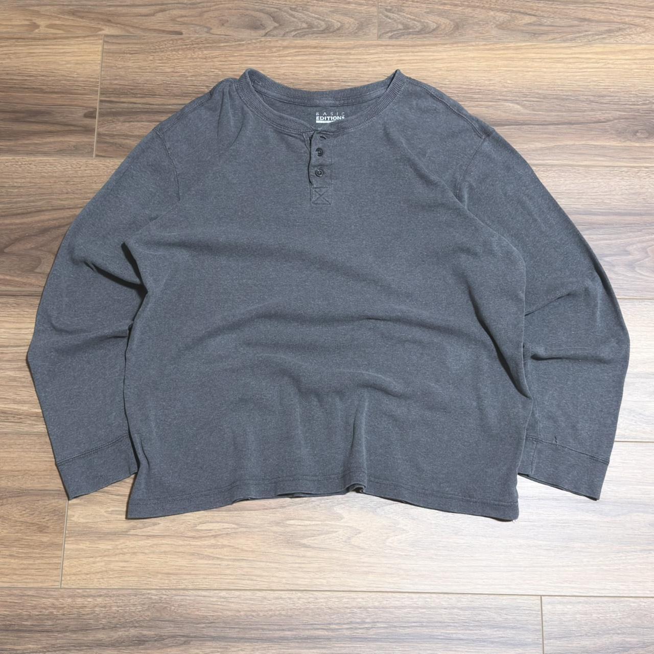 Basic Editions Men's Shirt - Grey - L – BASIC EDI… - image 1