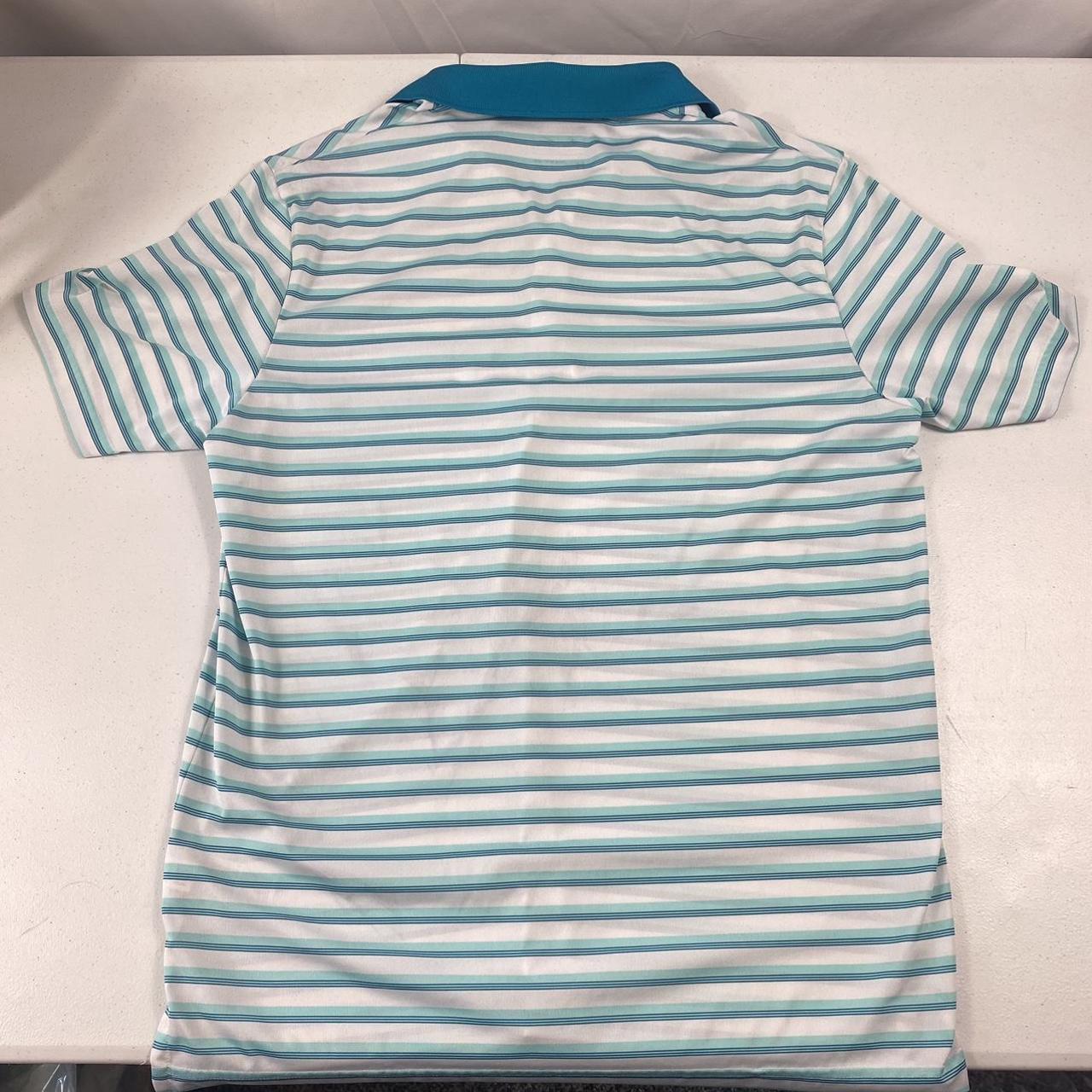 Adidas Men's White and Blue Polo-shirts | Depop