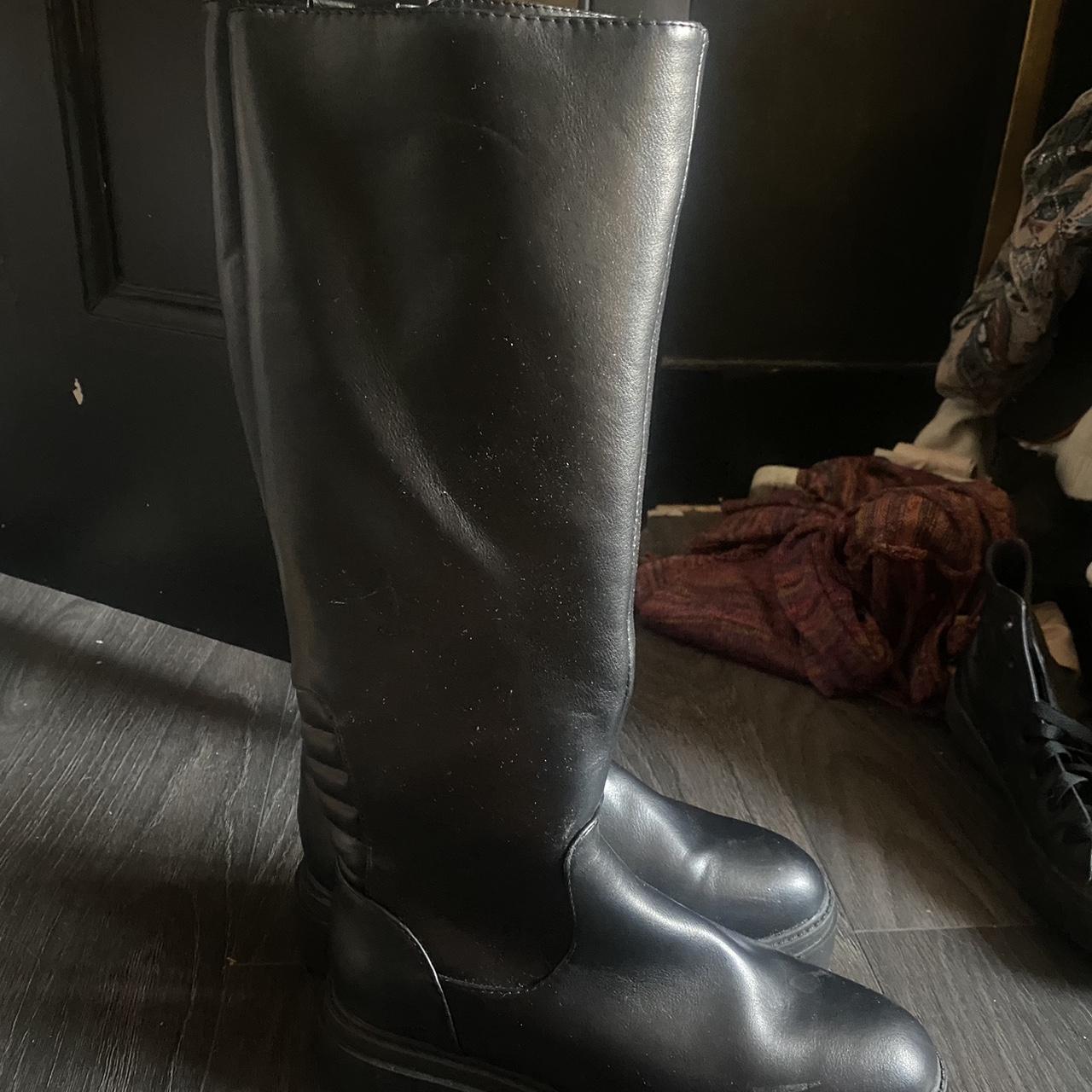primark black ankle boots