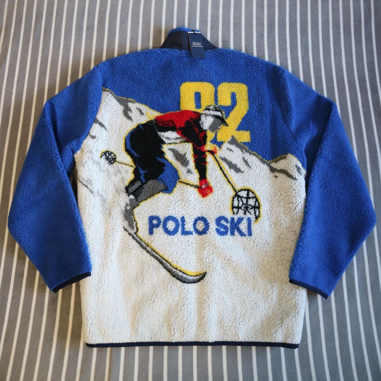 Polo Ralph Lauren Polo Ski 92 Sherpa fleece... Depop