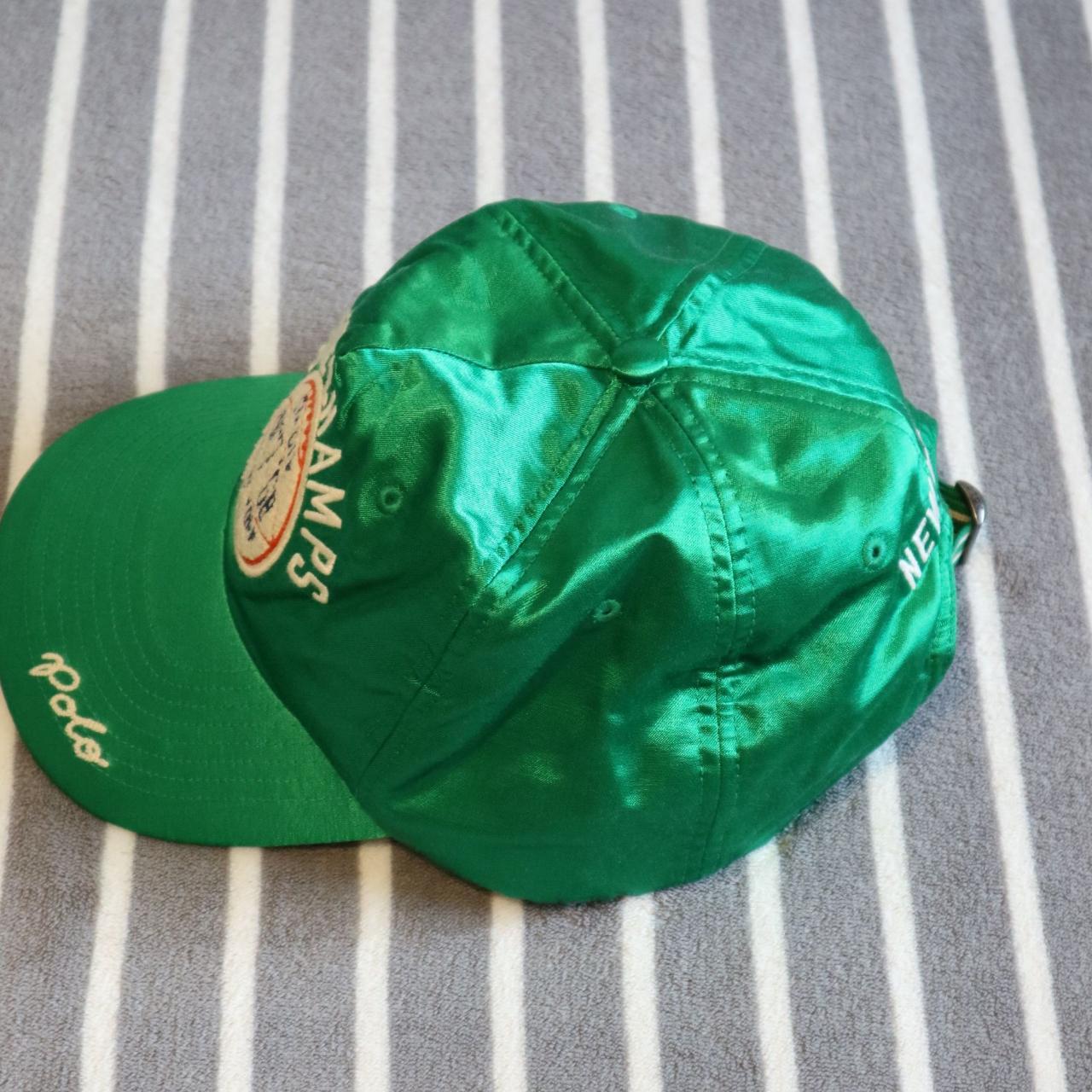 Polo Ralph Lauren Satin-Logo Chenille P Patch Green | Depop