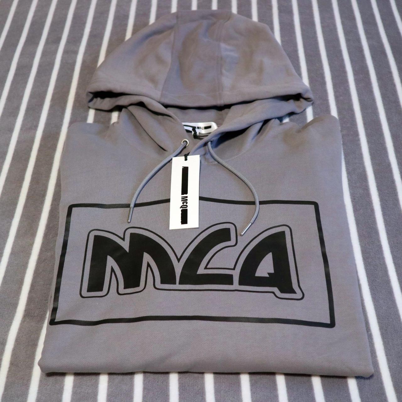 Mcq logo outlet hoodie