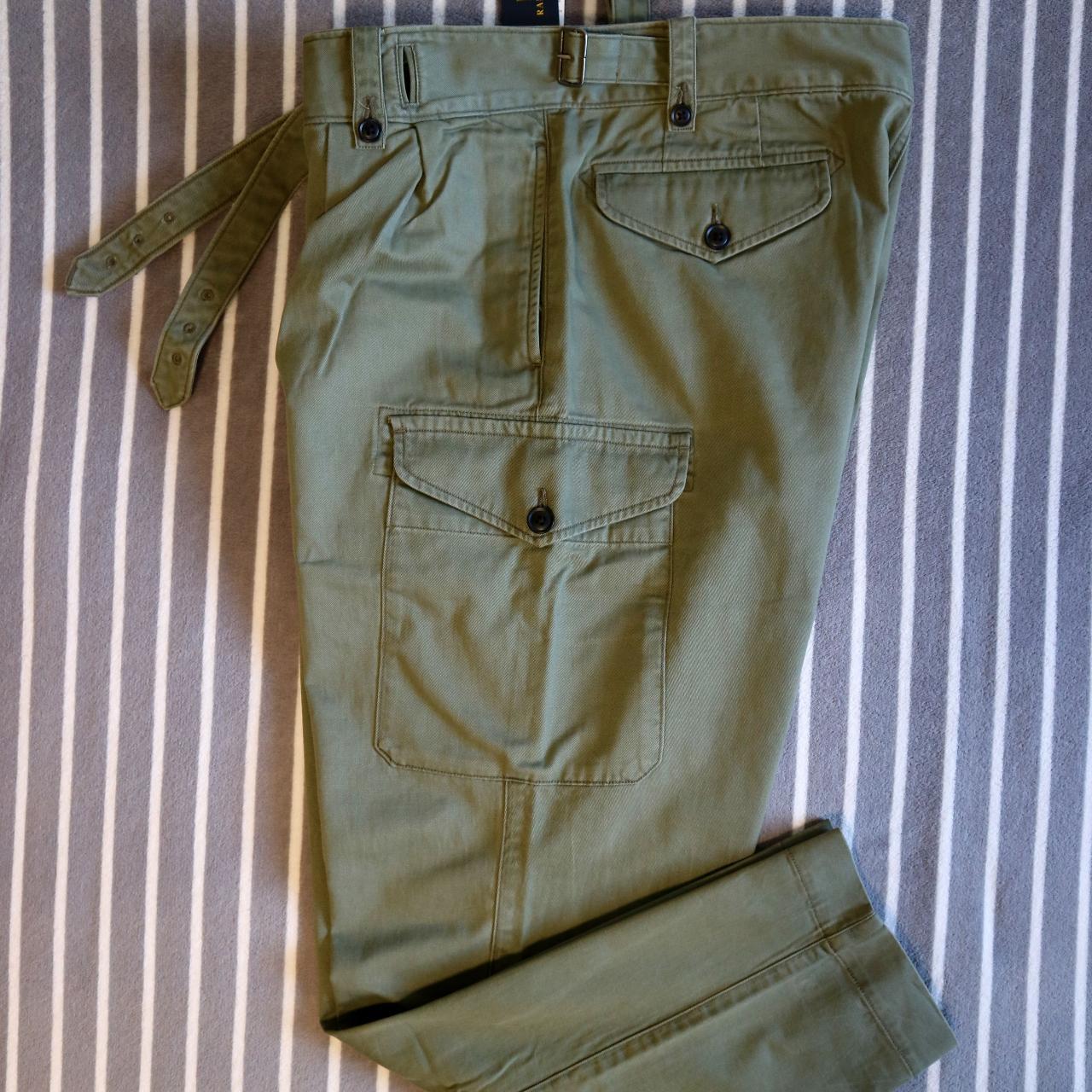 Polo Ralph Lauren Double-Pleated Gurhka RelaxedFit  | Depop