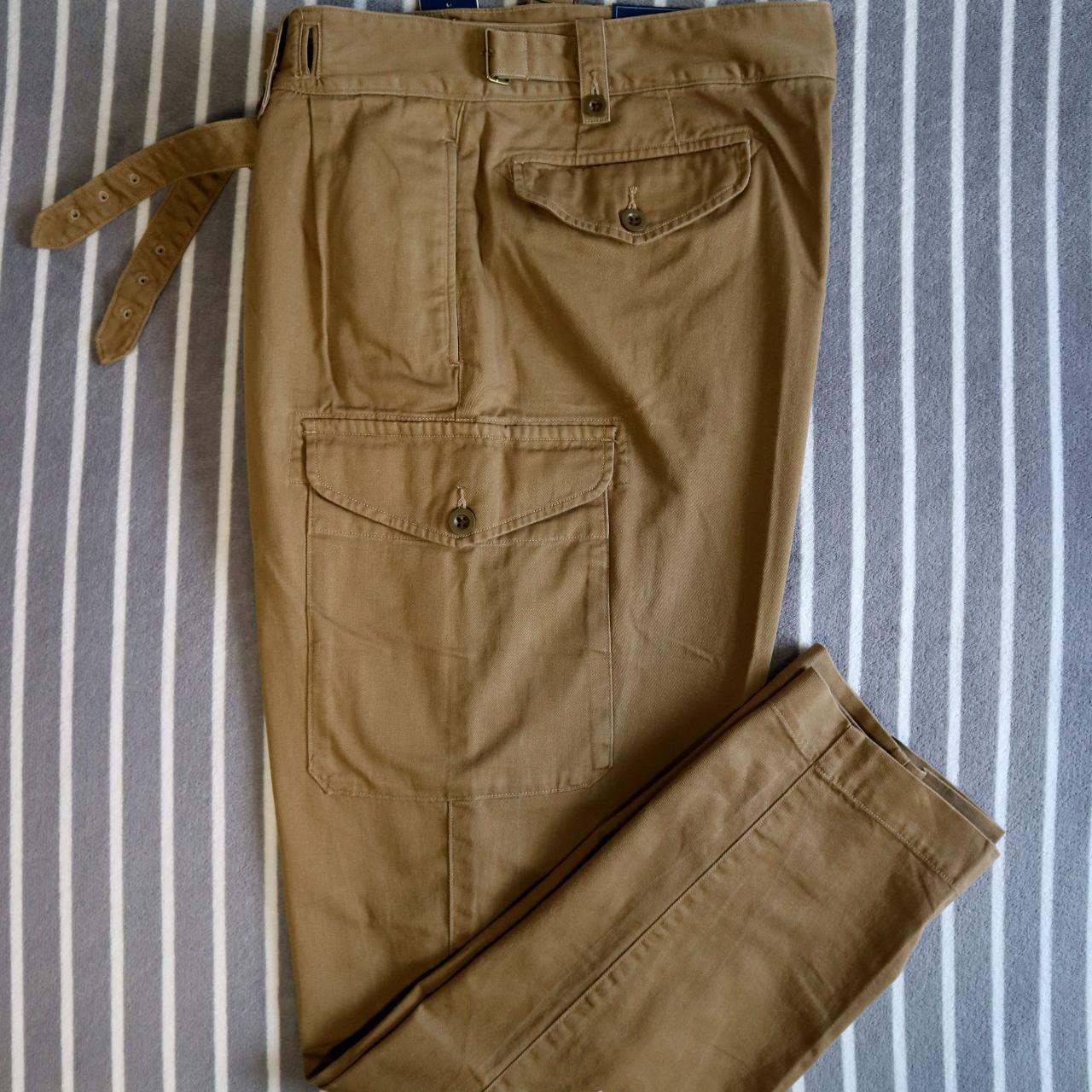 Polo Ralph Lauren Double-Pleated Gurhka Relaxed Fit | Depop