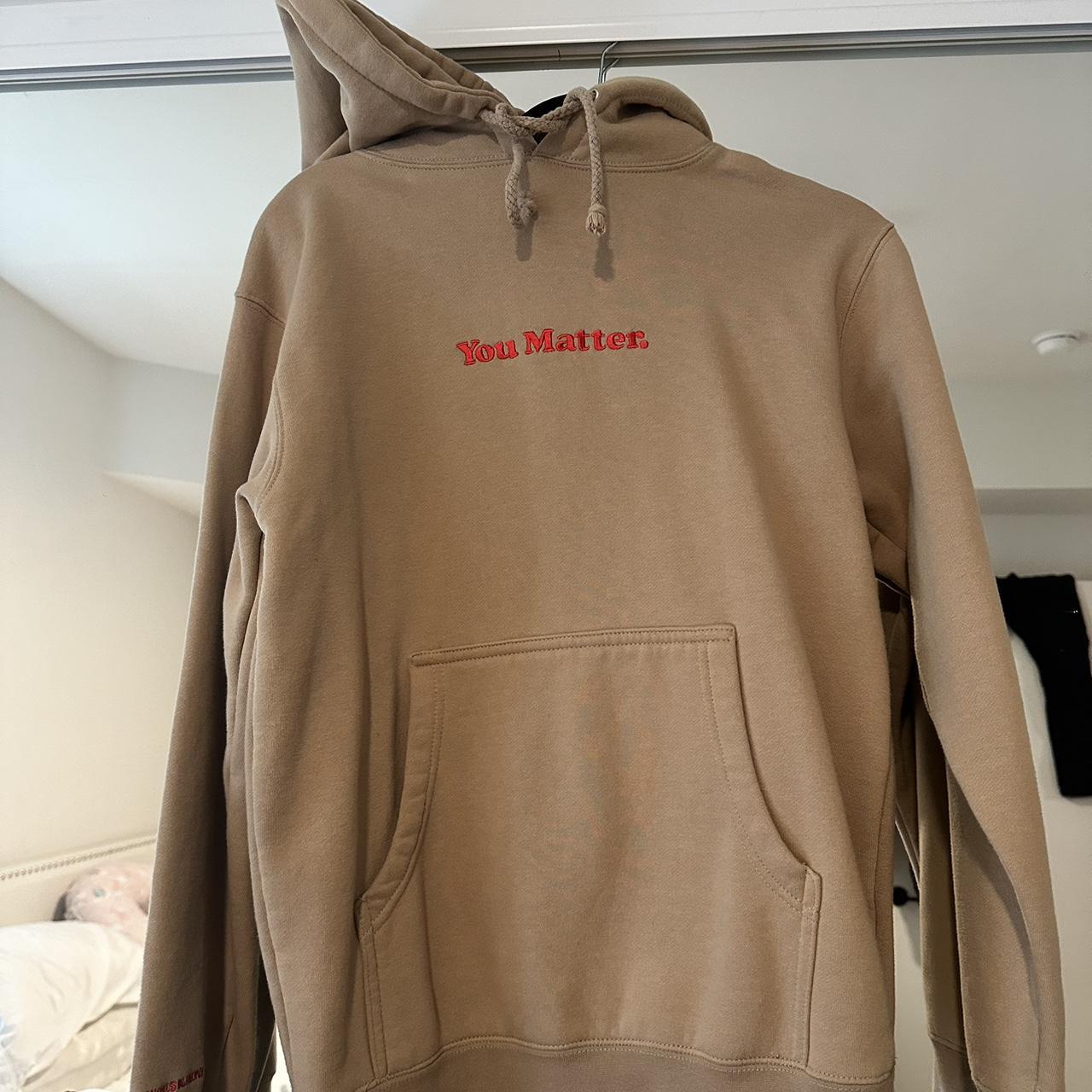 You matter tan on sale hoodie