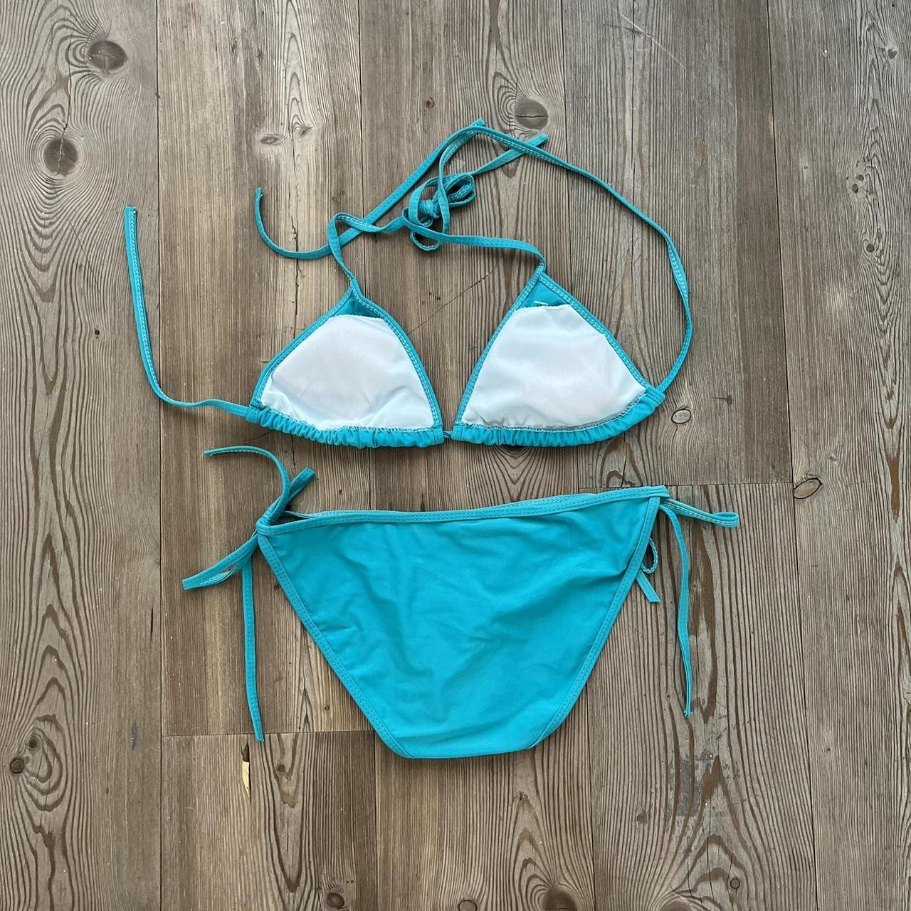 Women's Blue Bikinis-and-tankini-sets | Depop