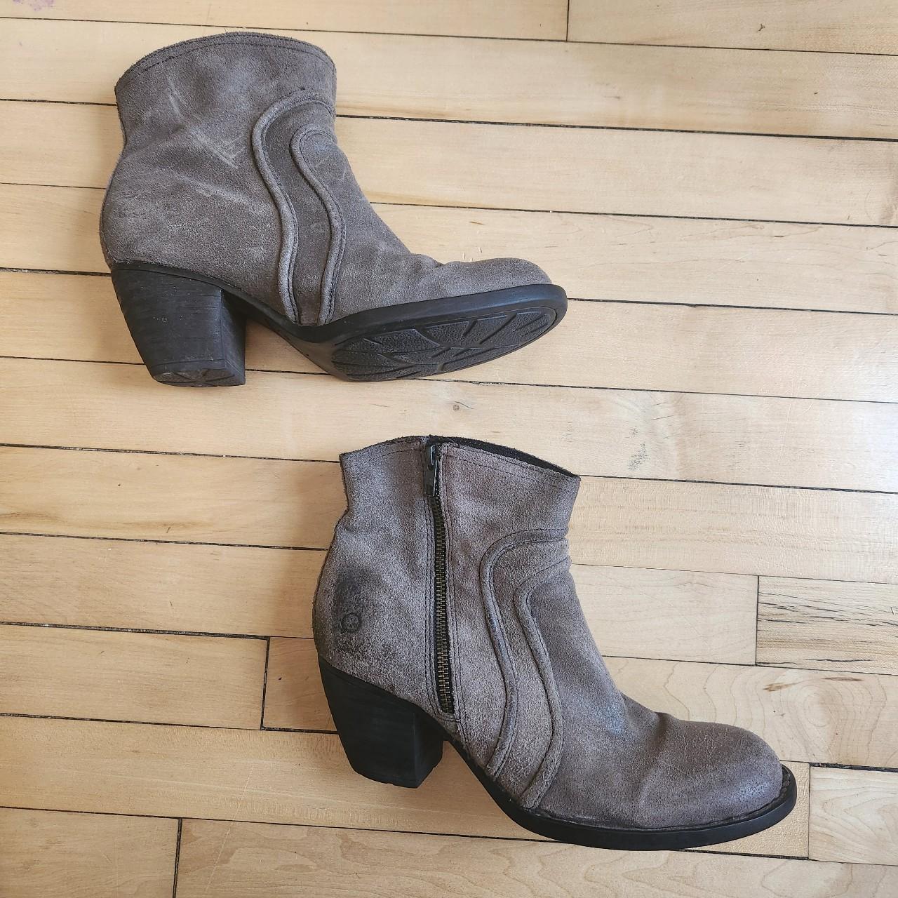 Born black best sale suede boots