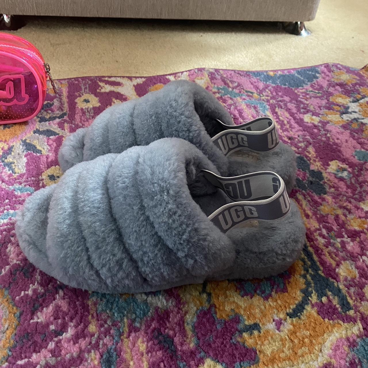 Baby blue ugg slippers online