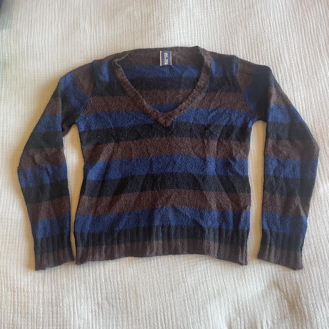 Jean Paul Gaultier Wool Sweater - Multi... - Depop