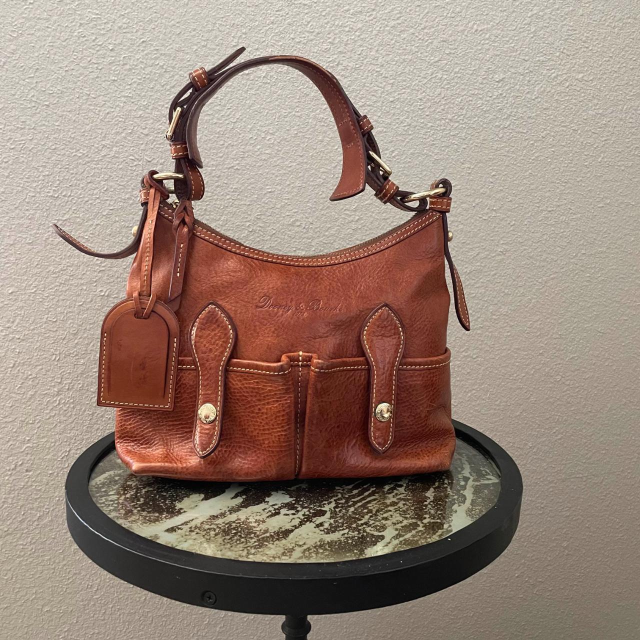 Dooney and bourke best sale genuine florentine vachetta leather