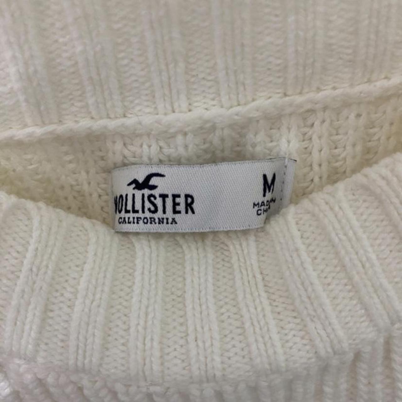 Hollister off the shoulder jumper, has been worn a... - Depop