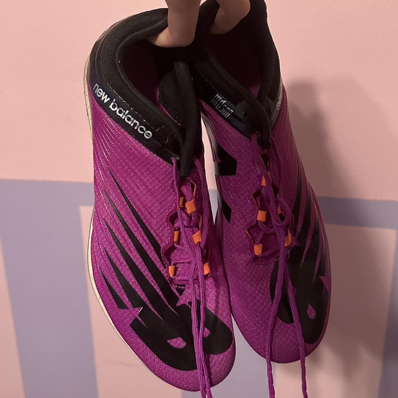 New Balance Women's Purple and Black Footwear | Depop