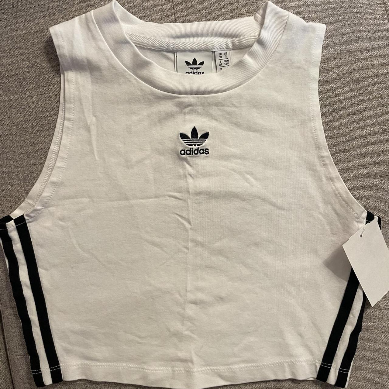 Adidas Women's Crop-top | Depop