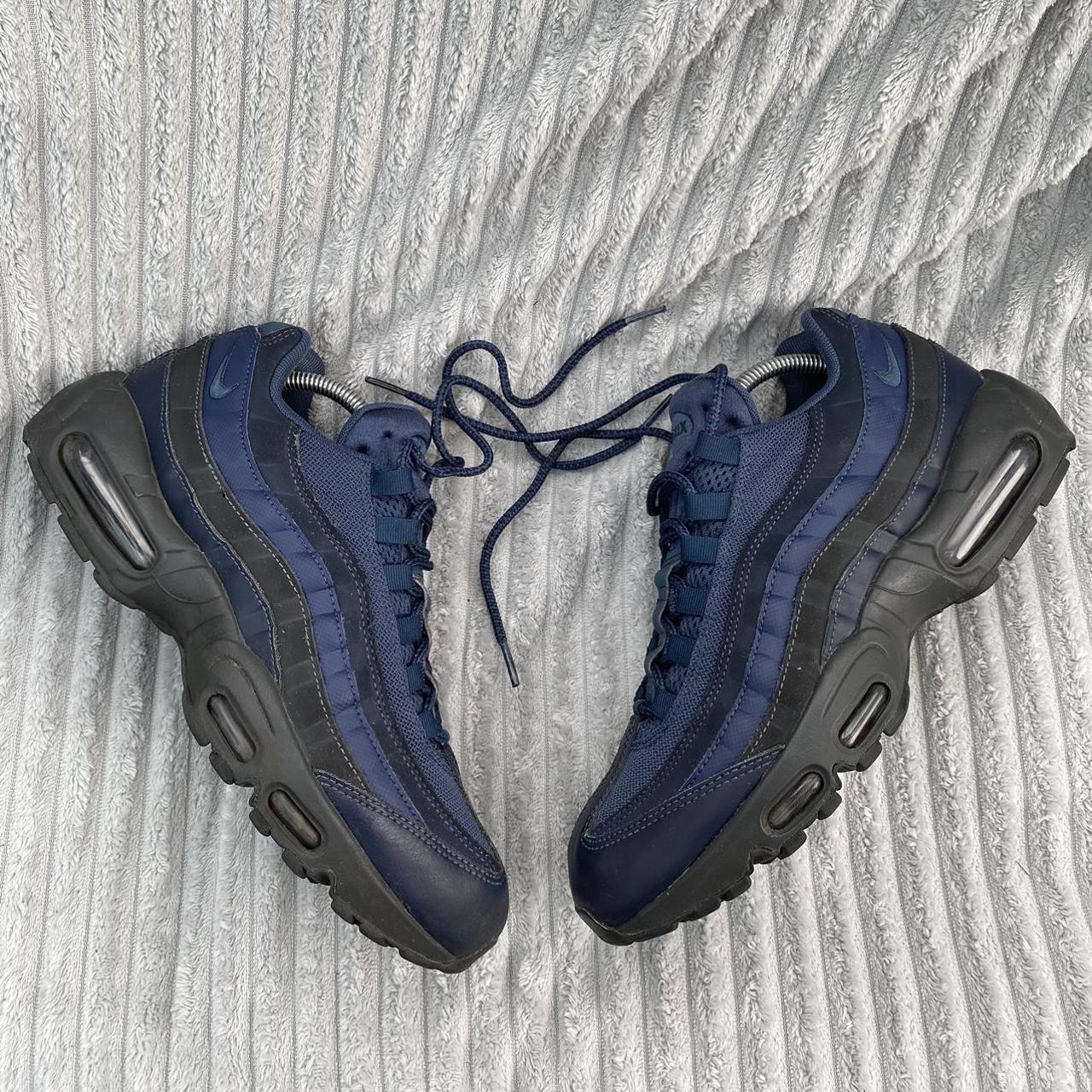 Nike Air Max 95 Squadron Blue Midnight Navy Mens UK. Depop