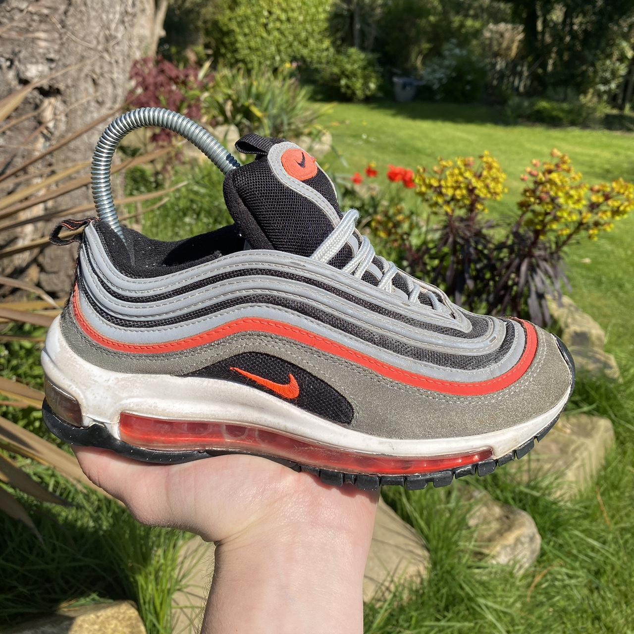 Nike Air Max 97 Wolf Greg Radiant Red White Size UK. Depop