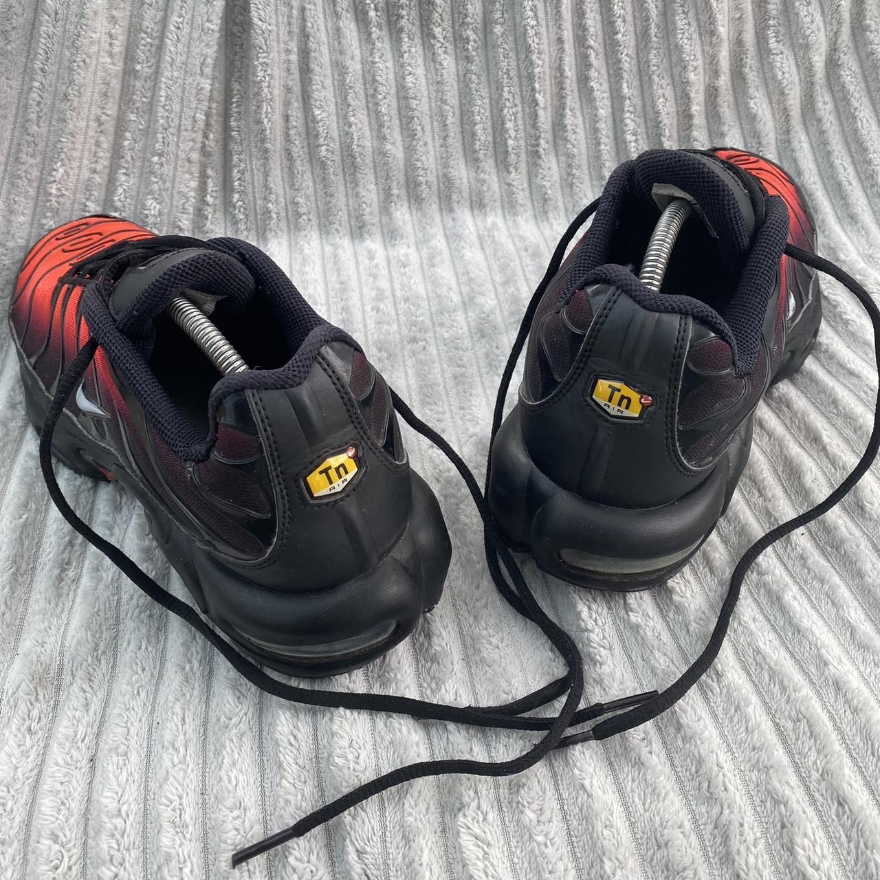 Nike Air Max Plus TN Deadpool Black Bright Crimson... - Depop