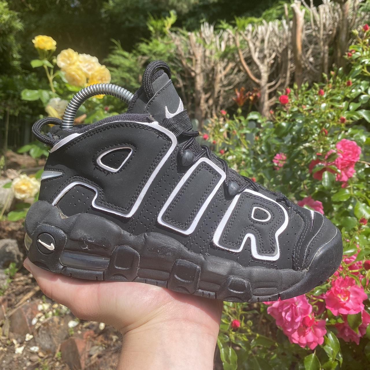 Nike Air More UpTempo Black White 2020 Women s Size. Depop