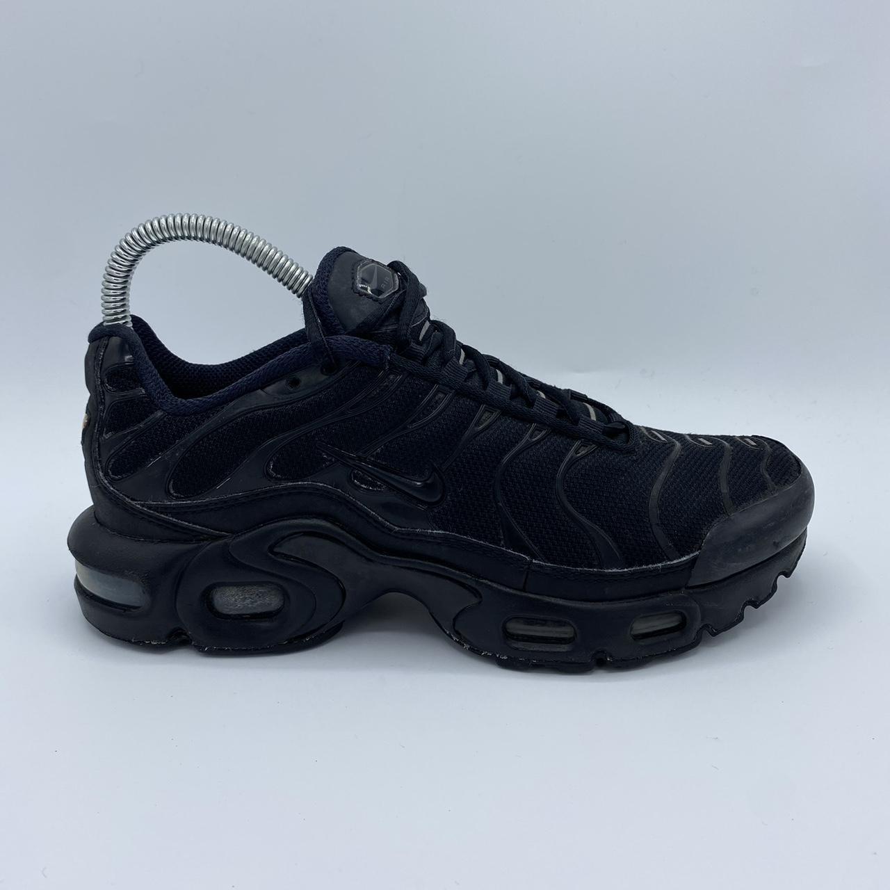 Nike Air Max Plus TN Black Women's Size 5 OG yellow... - Depop