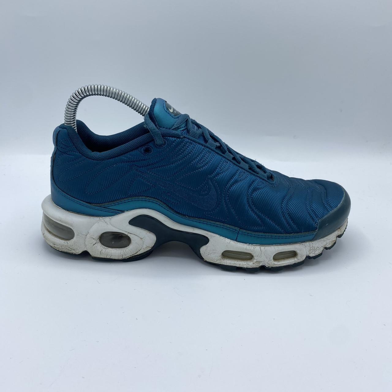 Nike Air Max Plus TN SE Metallic Dark Sea Blue. Depop