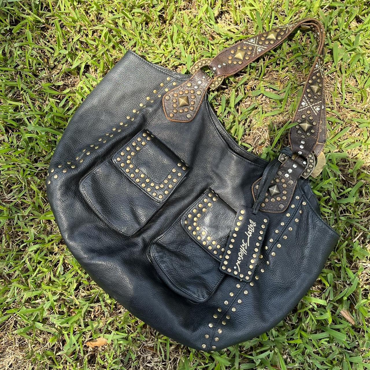 Vintage Womens Western Leather Crossbody Purse Shoulder Handbags