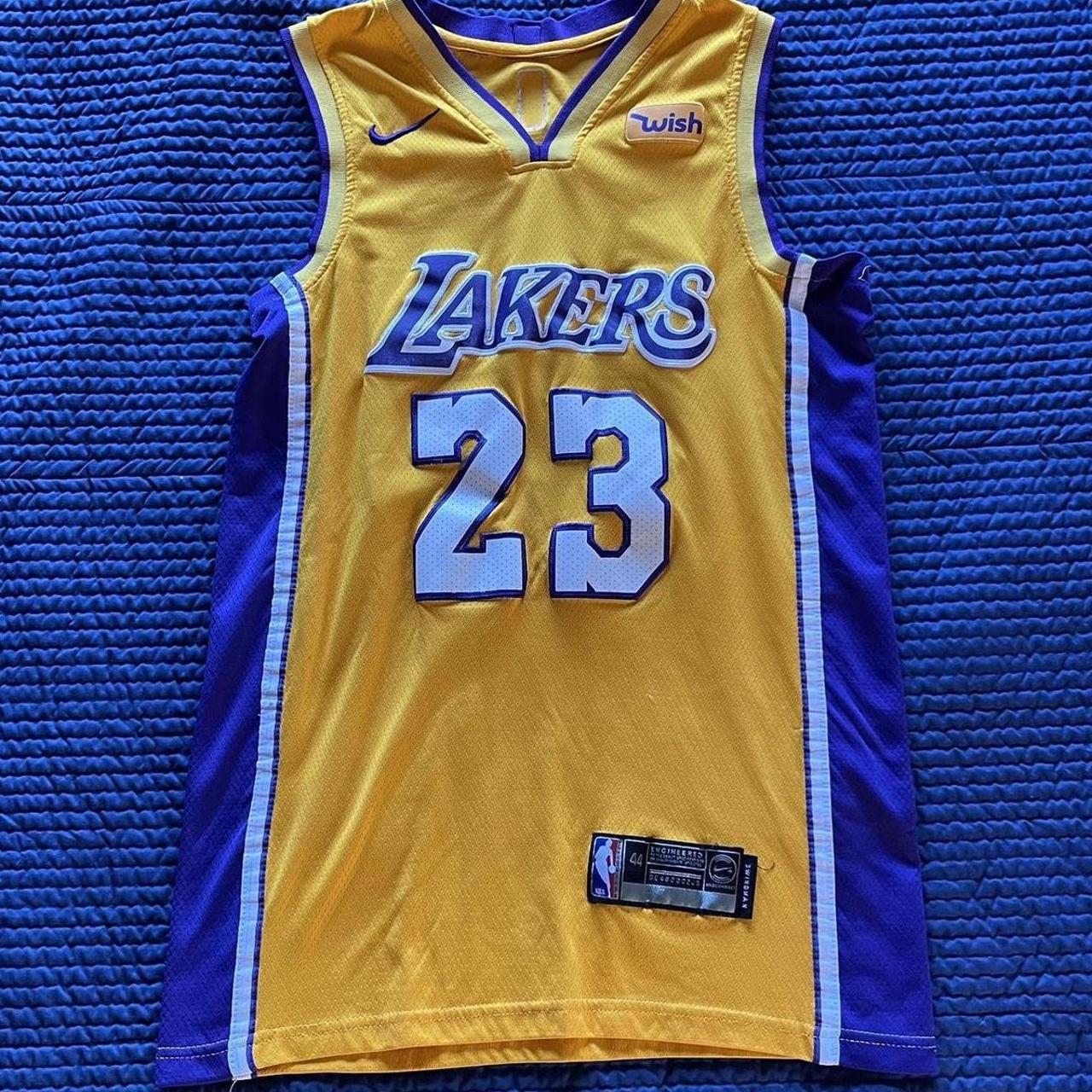 LeBron James Lakers Jersey Size 44- Men's adult - Depop