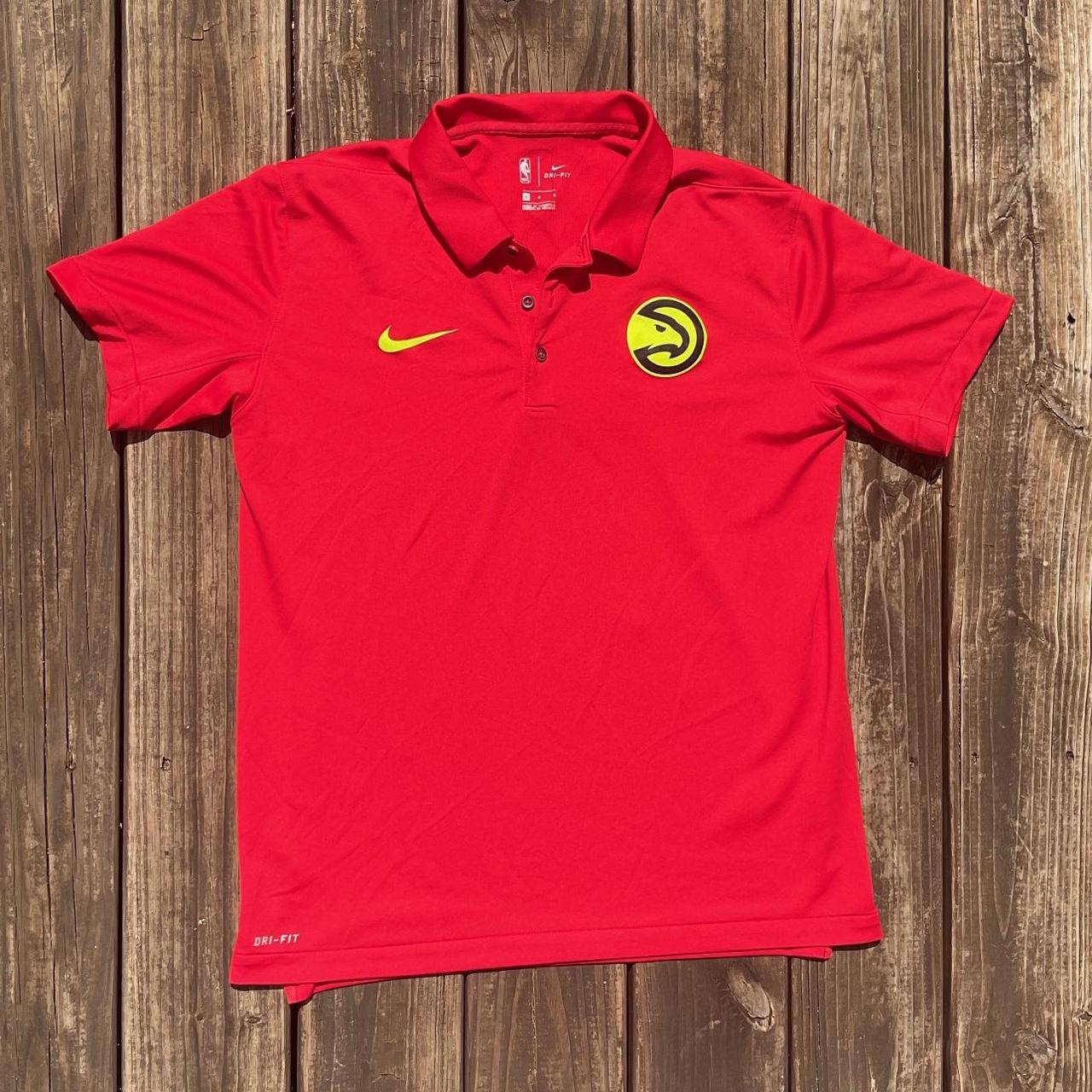 atlanta hawks nike polo