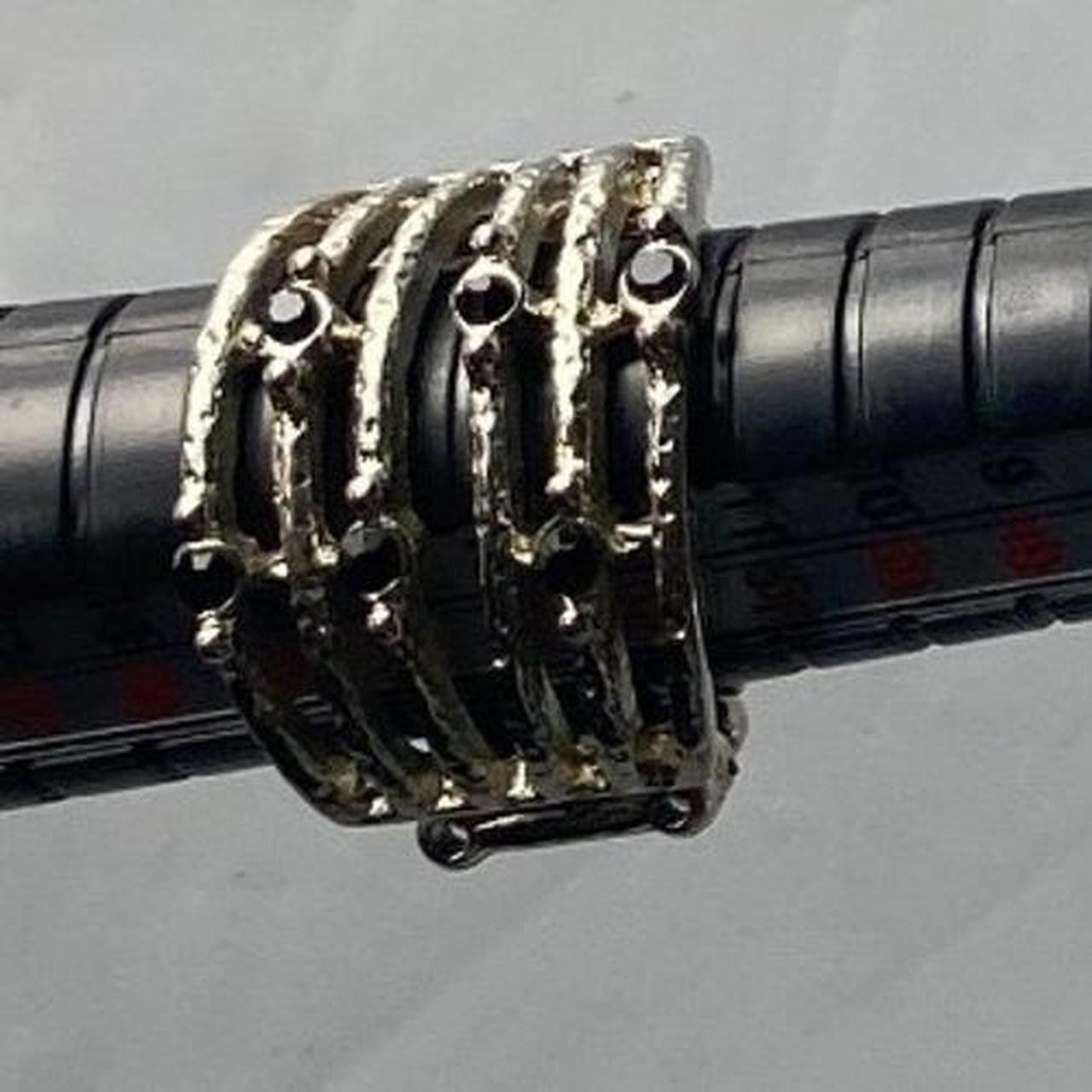 Vintage Women's Ring - Silver – Stackable Silver … - image 1