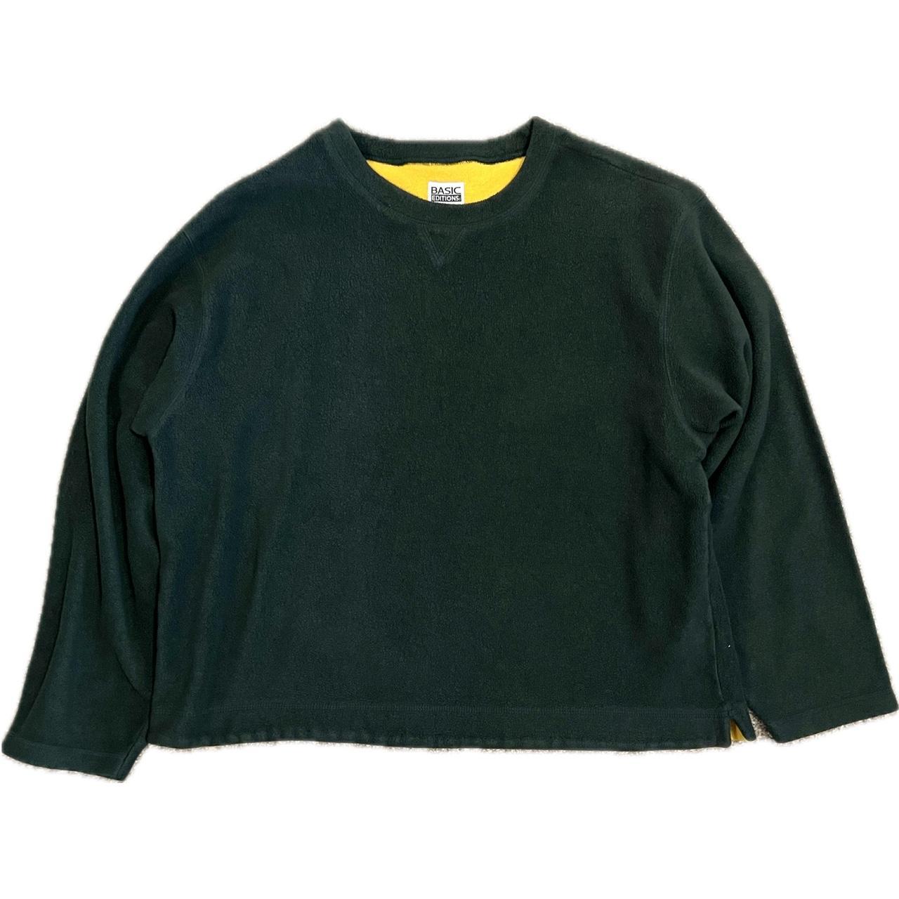 Basic Editions Men's Sweater - Green - L – Basic … - image 1