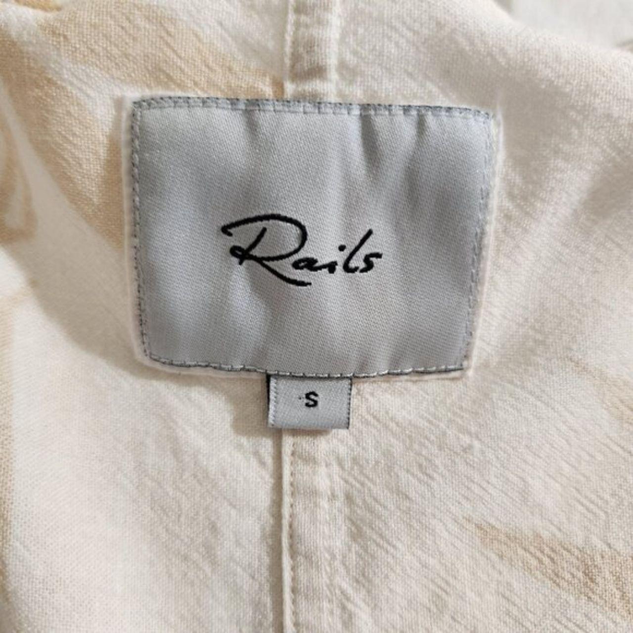 Rails Women's Crop top - White - S – Rails Size S… - image 8