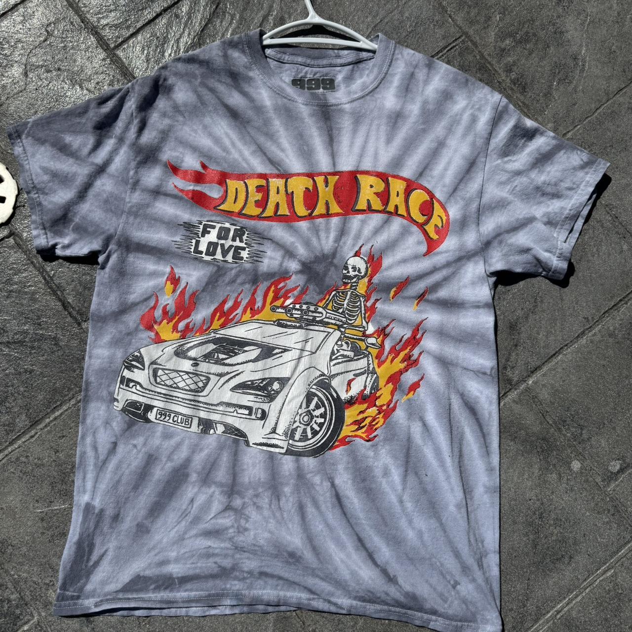 Juice WRLD Death Race For Love Hotwheels Tee From... - Depop