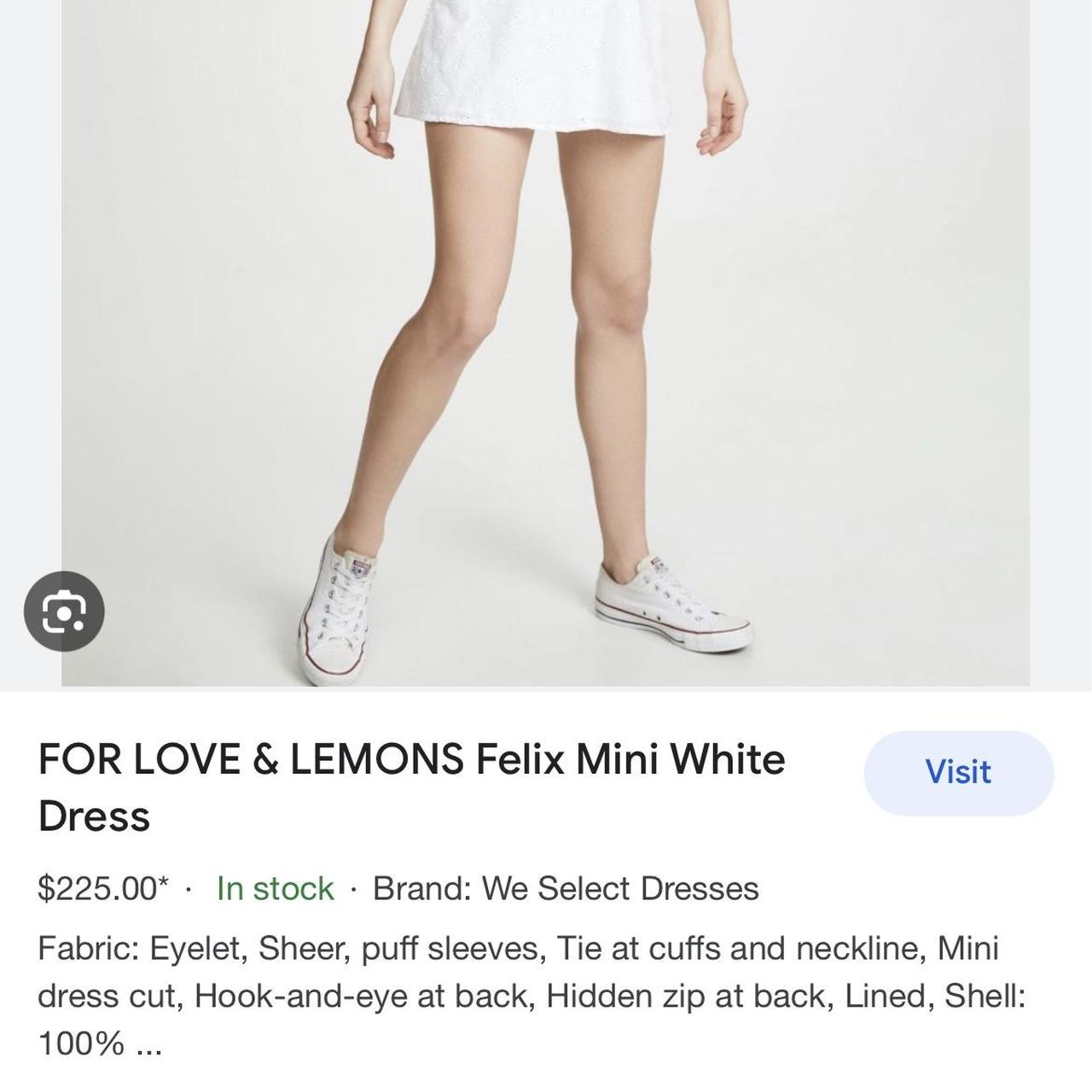 For love and outlet lemons felix dress