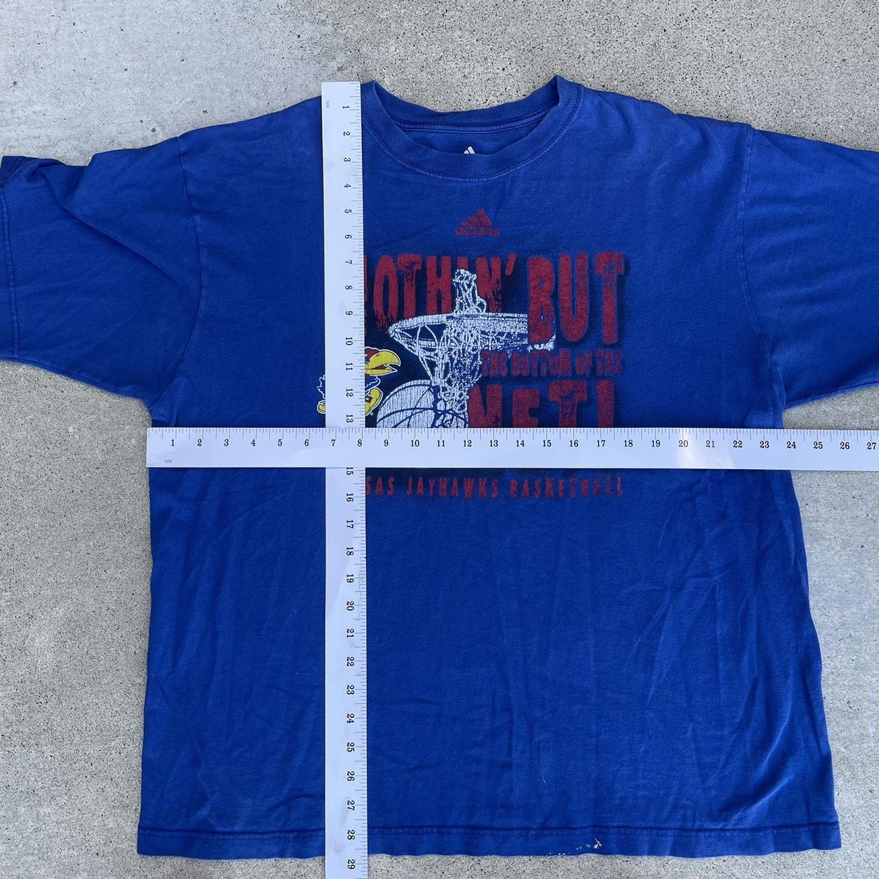 Vintage Nike Kansas Jayhawks Nike Elite Jersey  - Depop