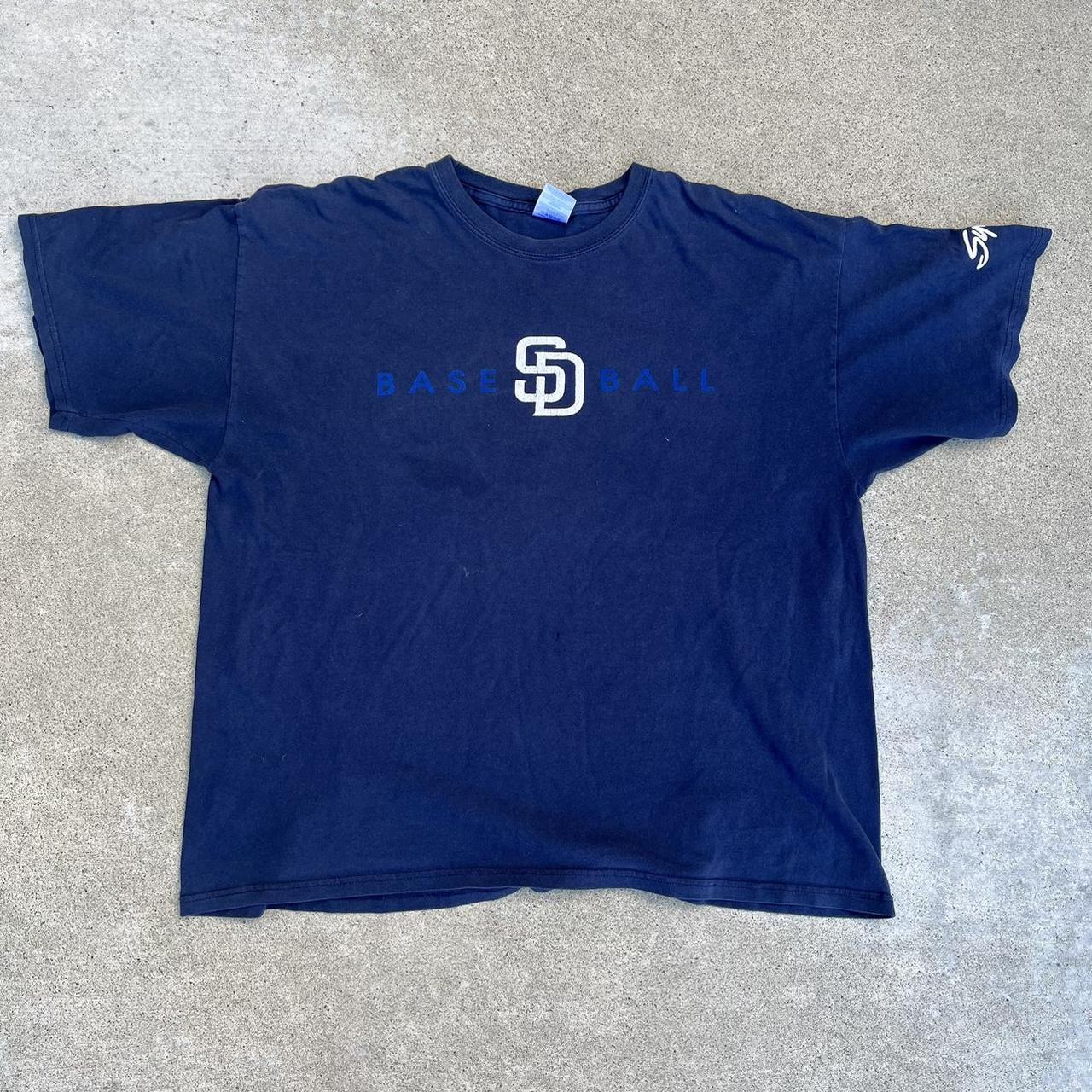 Vintage 90s 1994 logo 7 San Diego Padres MLB - Depop