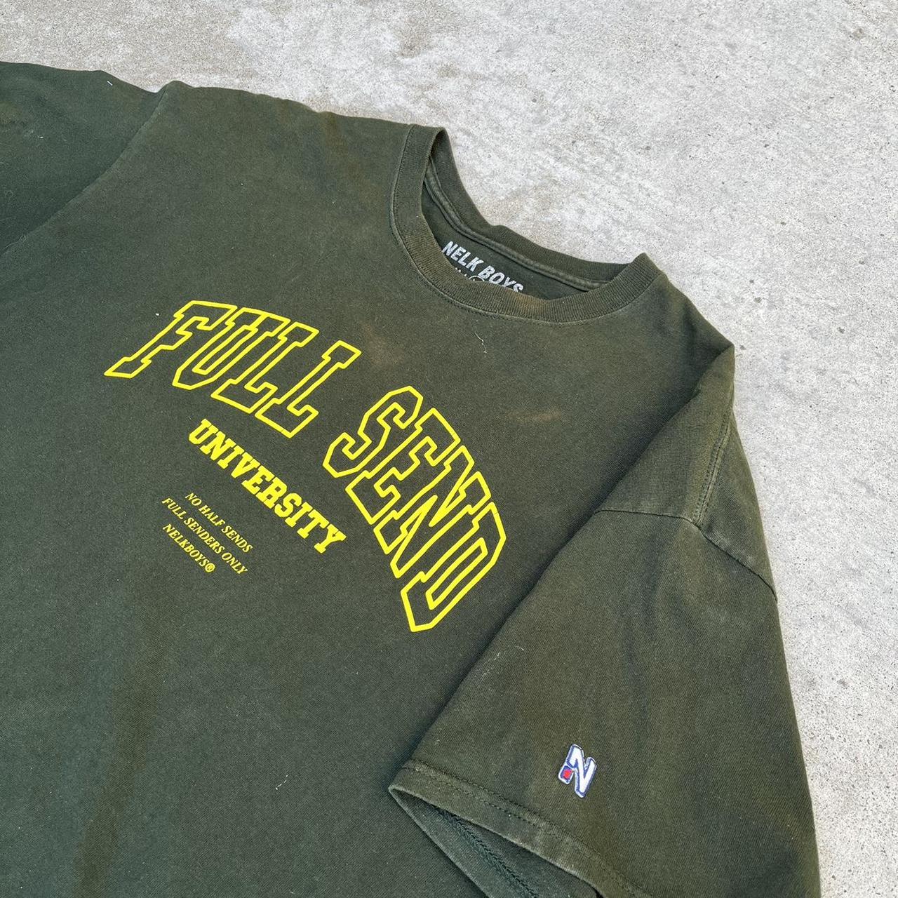 full send university t shirt