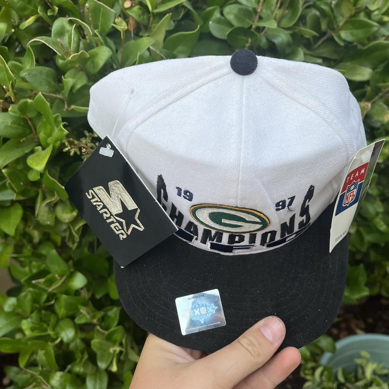 1996 Green Bay Packers NFC Champions Hat - Depop