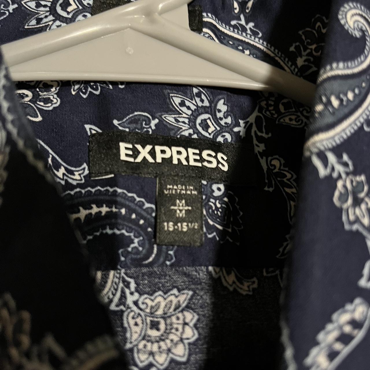 Express Men’s dress shirt Size M (1515 1/2) 10/10... Depop