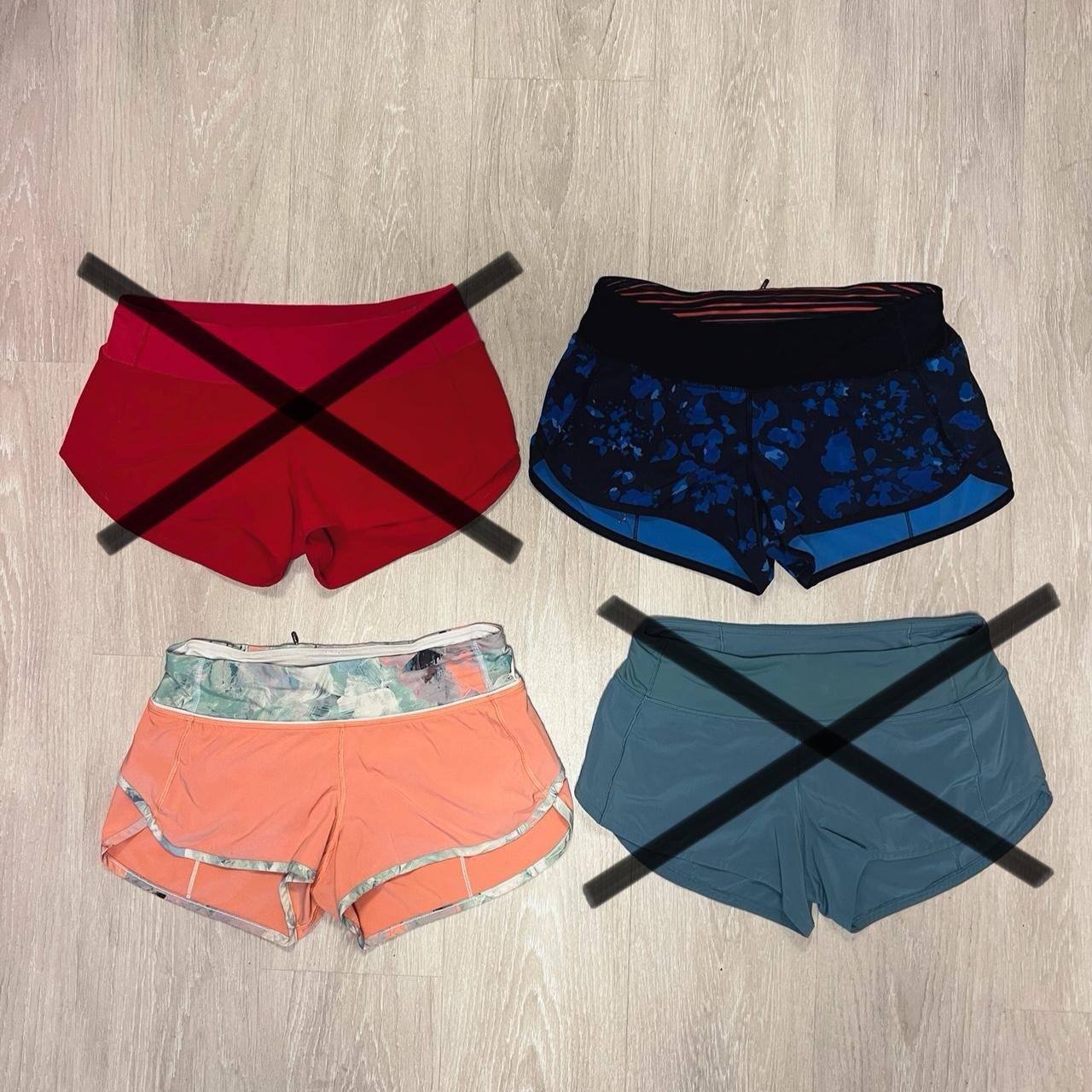 Lululemon speed up shorts store bundle