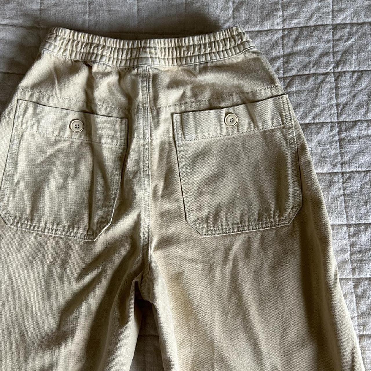 UNIQLO Women's Tan Trousers | Depop