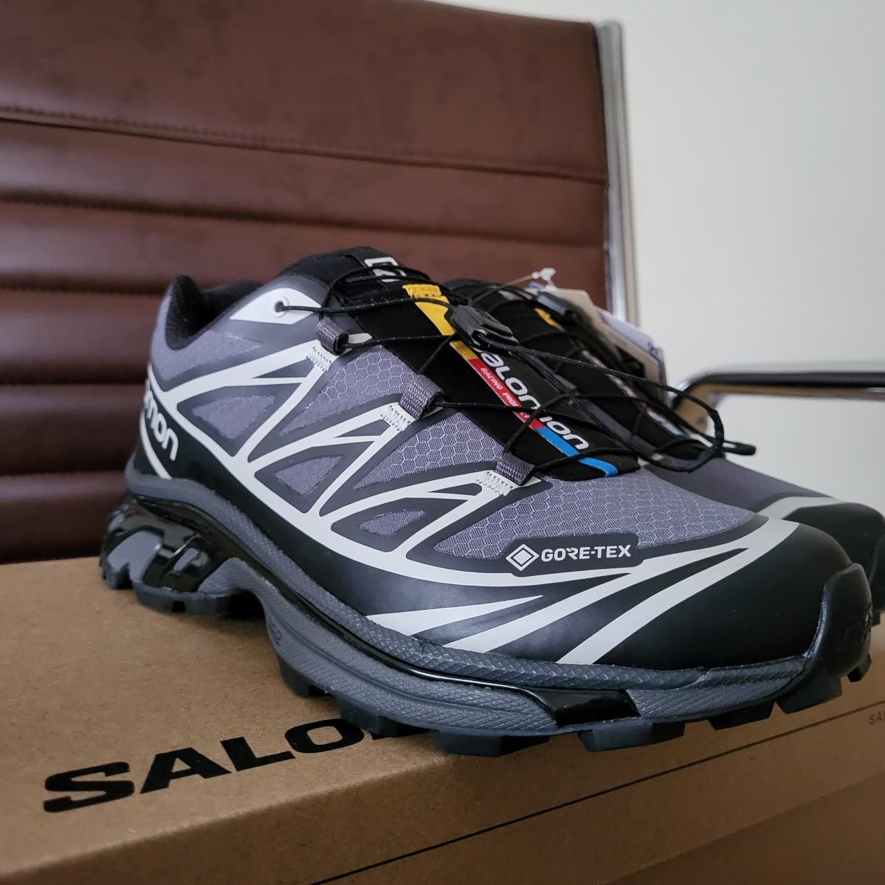 Salomon XT6 GoreTex Black Lunar Rock UK... Depop