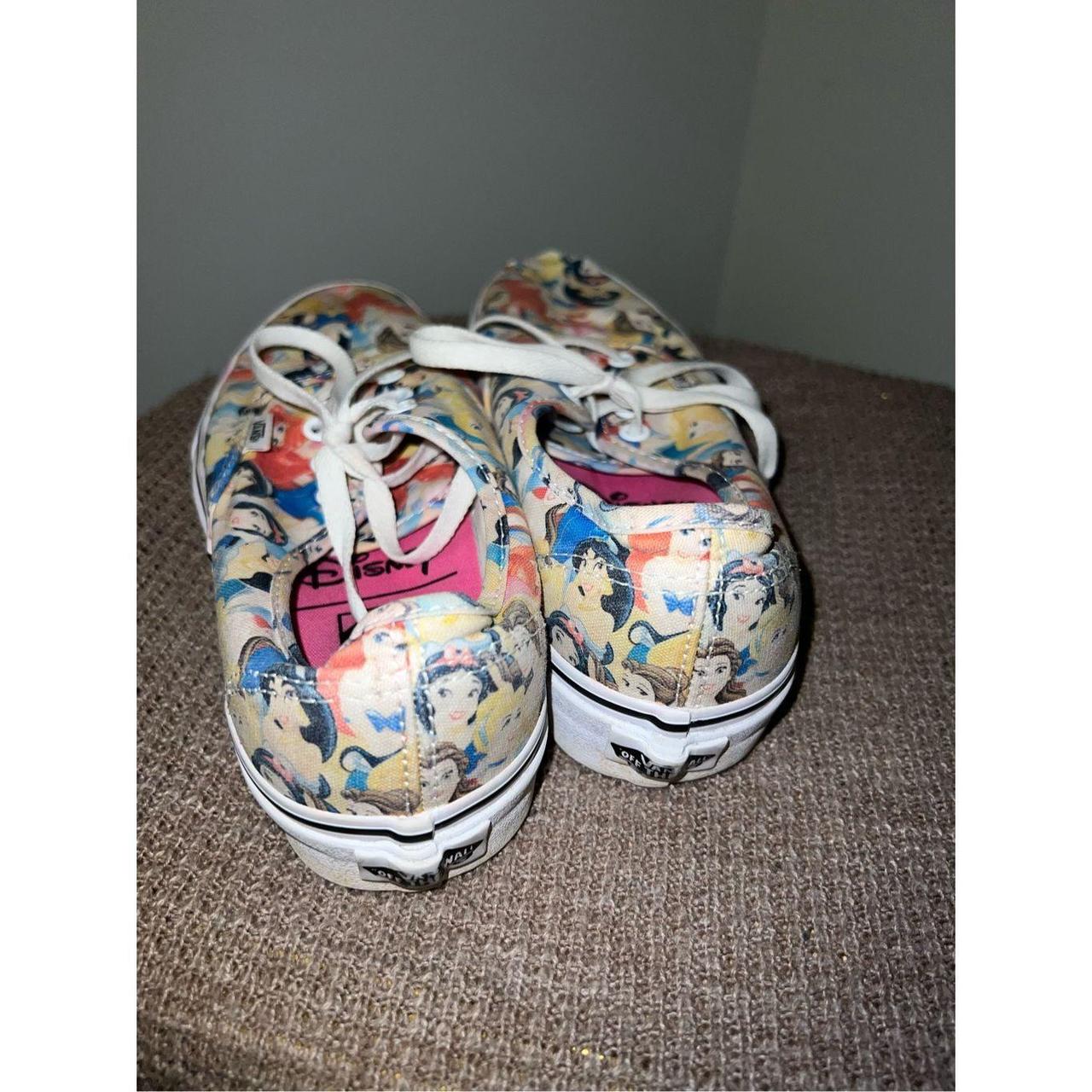 Disney princess vans womens size clearance 7